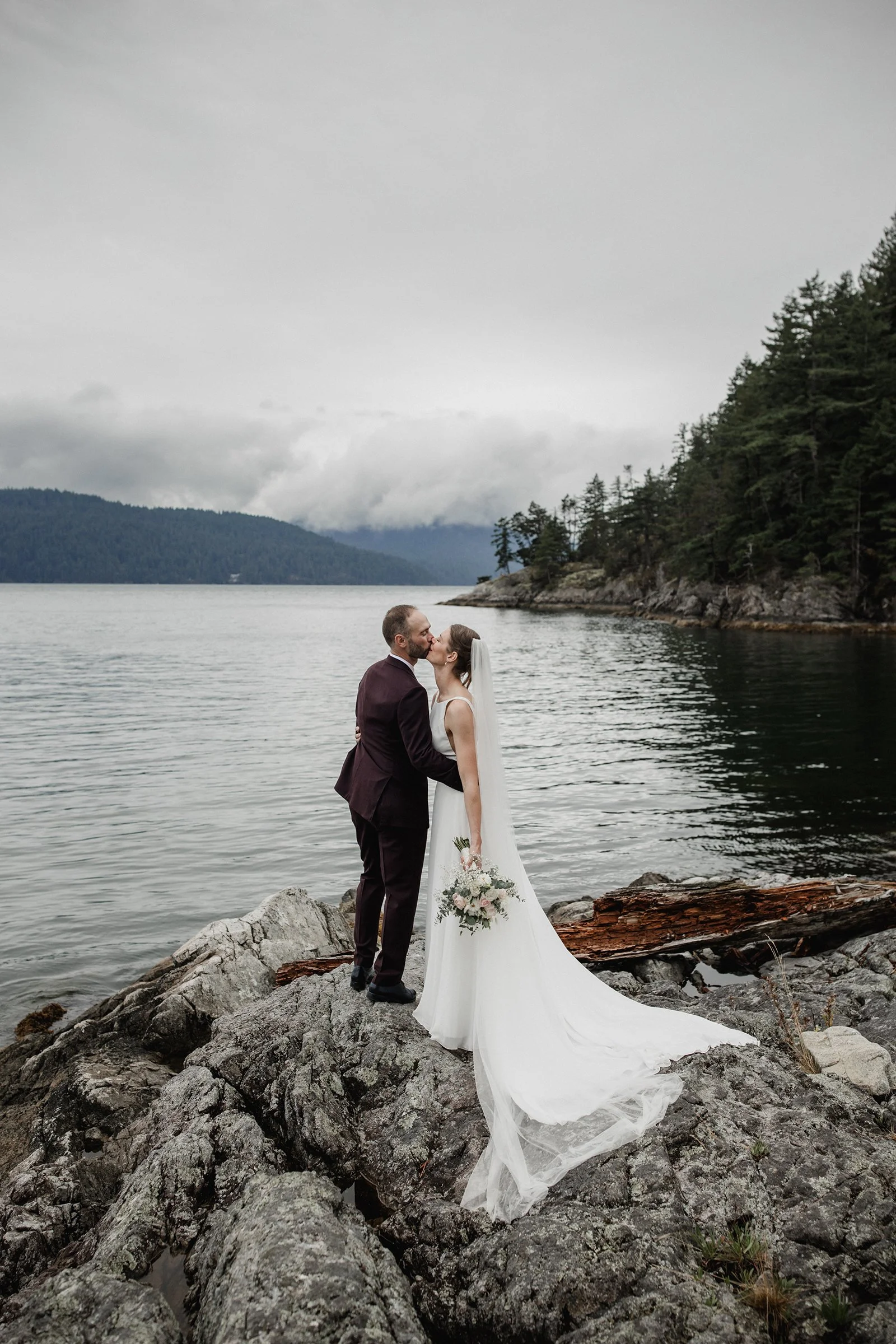 Camp Fircom Wedding Photography Gambier Island
