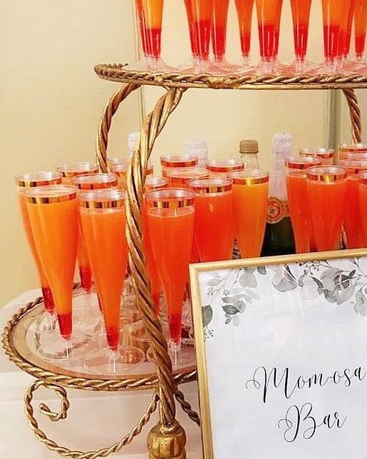 Extra Charge- Gilded Mimosa Stand