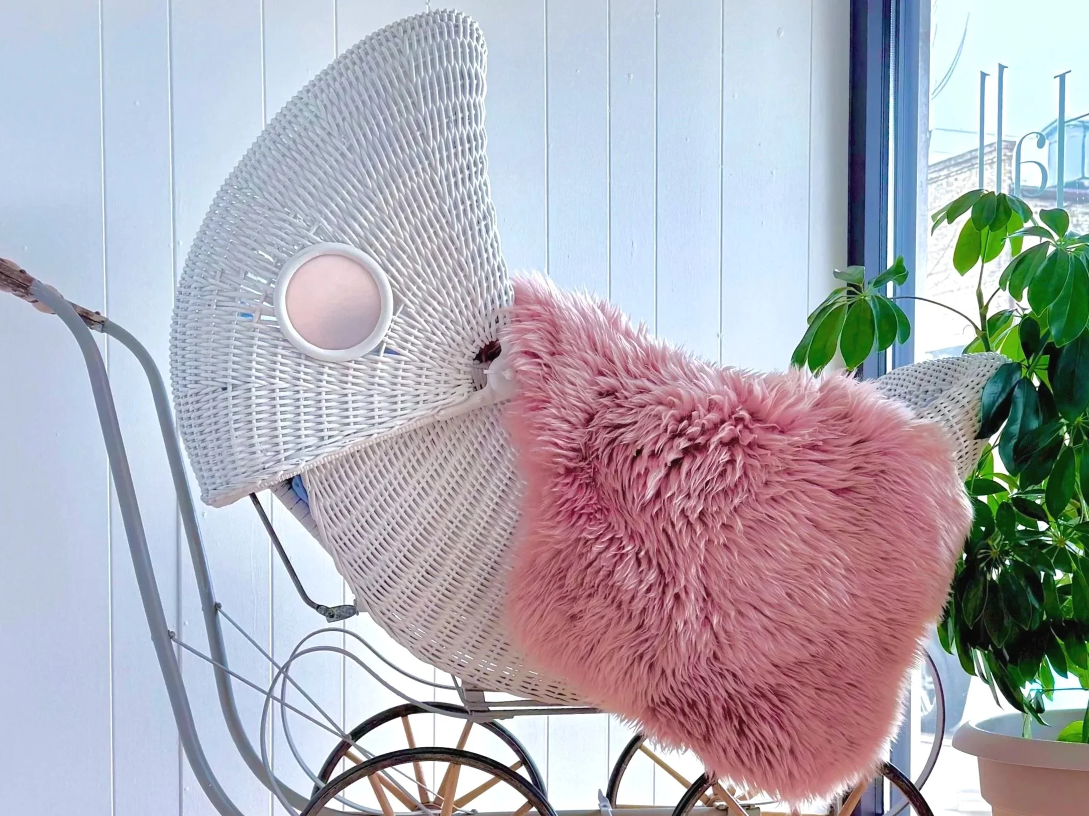 Included- Antique Baby Buggy