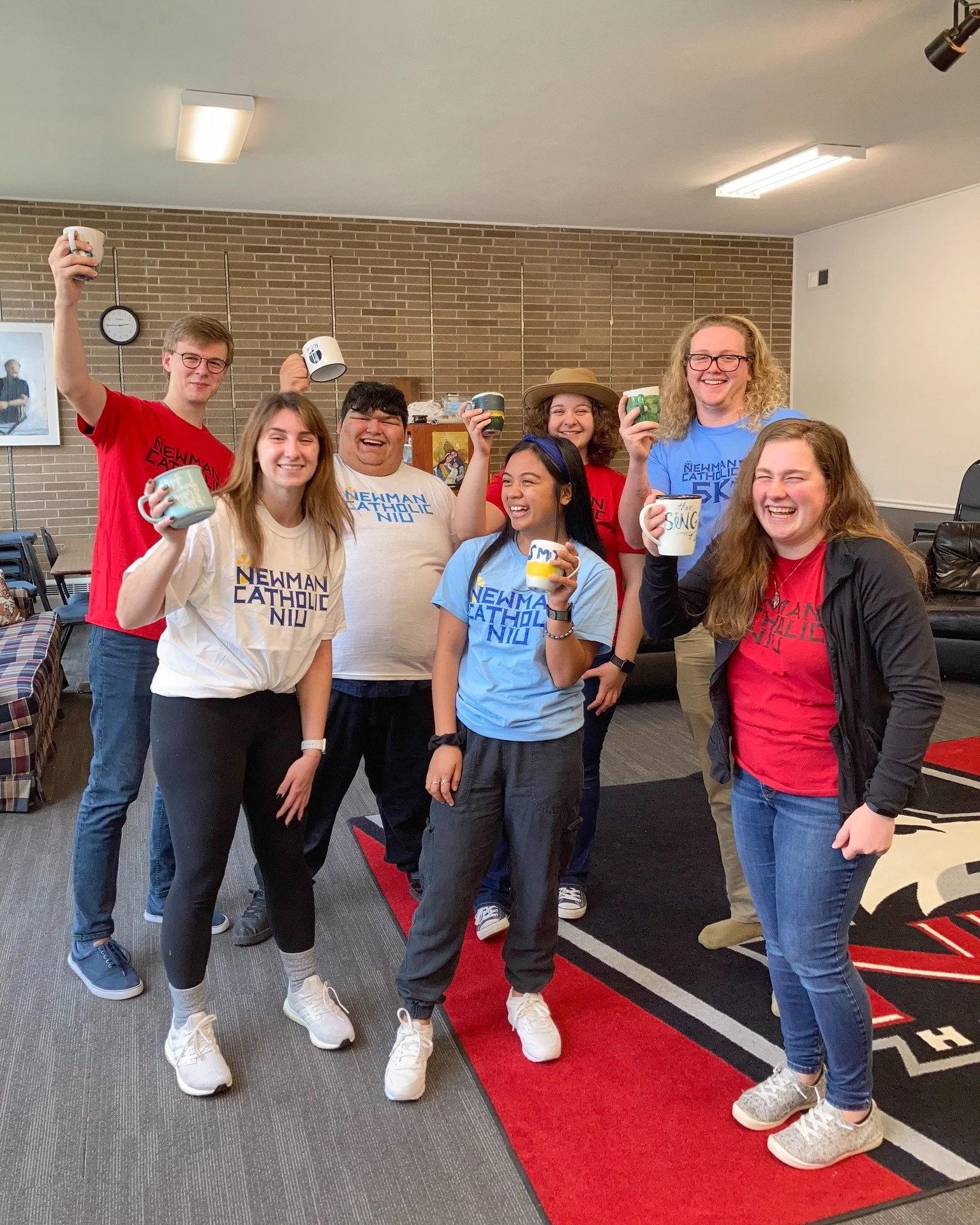 College students, come to the Newman Open House happening NOW!!

Stop by Newman anytime on Wednesday, September 10th from 6:00pm - 9:00pm for food, fun, games, info, and more!