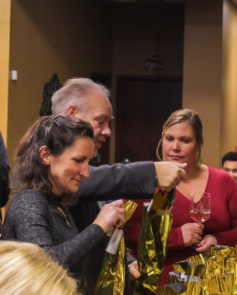 We are seeking donations of unopened wine for the Wine Pull at this years Benefit Dinner! 

If you or someone you know is able to donate a bottle (or two) of wine for this fun crowd pleaser event, you can drop it off in the Parish Office during offic