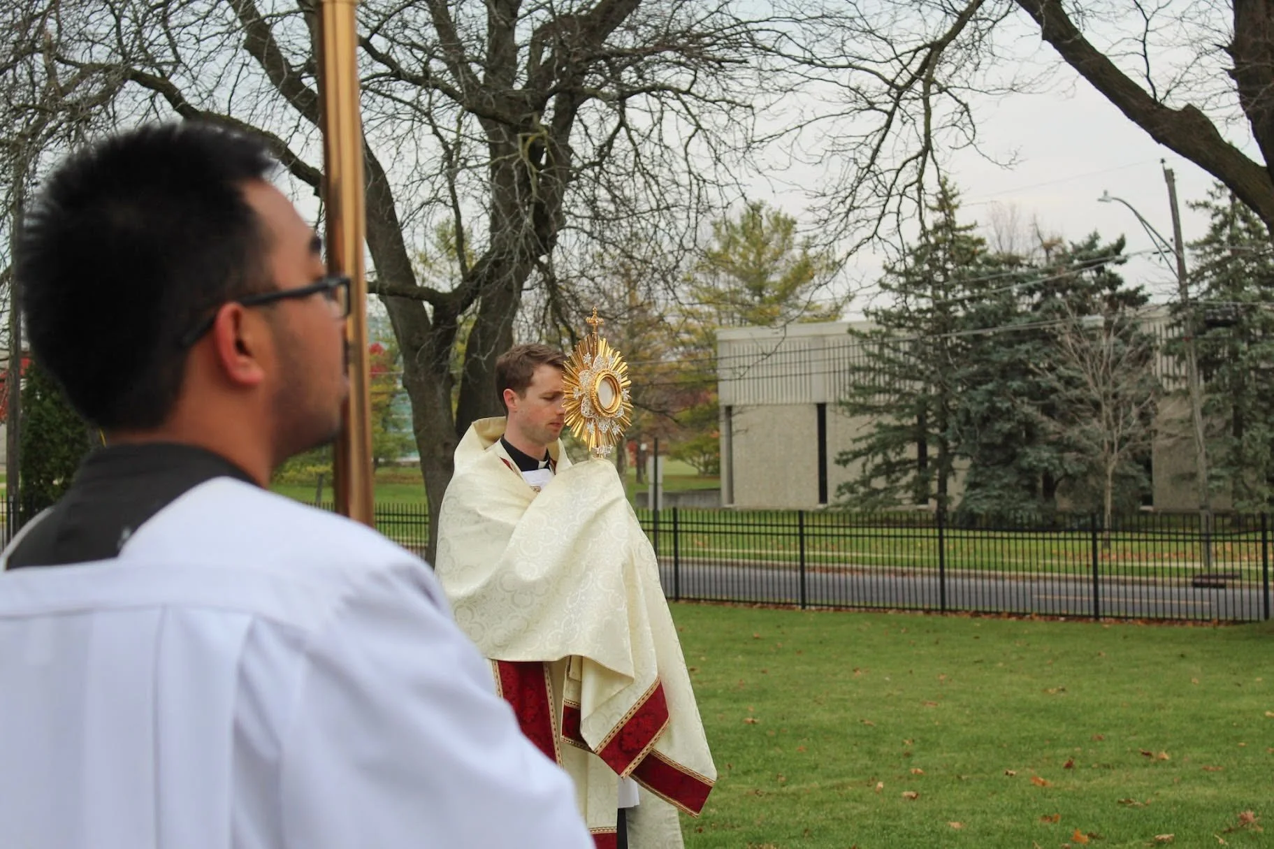 Join us for a Eucharistic Procession on the Feast of Christ the King, Sunday, November 23rd after the 10:30am Mass. Together we will process around the block with Jesus in the Blessed Sacrament as we sing hymns and adore Him. Please join us for this 