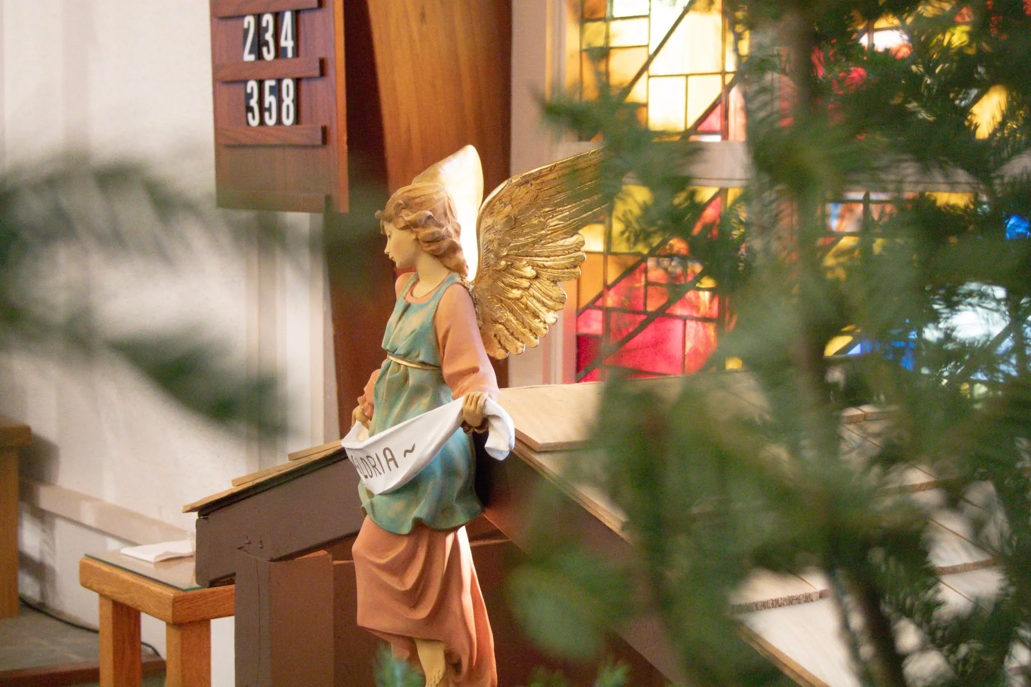 Join us this Christmas to celebrate the birth of Our Lord, Jesus Christ! 

Christmas Eve: 4:30pm Vigil Mass
Christmas Day: 12:00am (Midnight Mass), 8:00am, &amp; 10:30am 

Come, Lord Jesus!