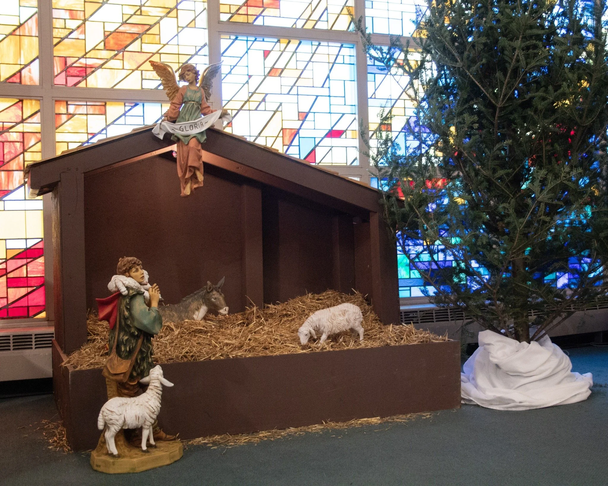 O come, O come, Emmanuel,
And ransom captive Israel,
That mourns in lonely exile here
Until the Son of God appear.
Rejoice! Rejoice! Emmanuel
shall come to thee, O Israel.