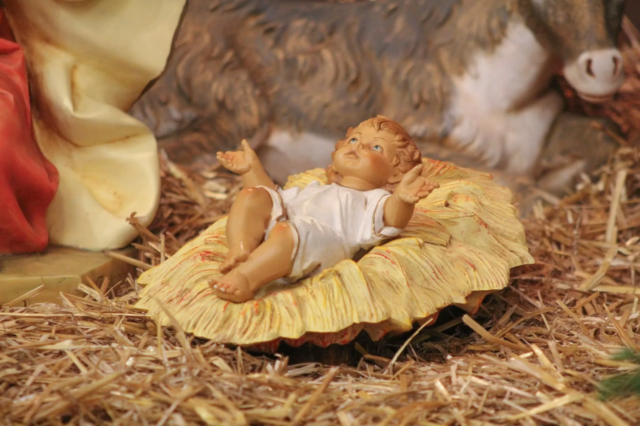 Let us rejoice in the Lord, for our Savior has been born in the world. Today true peace has come down to us from heaven. 

Merry Christmas!