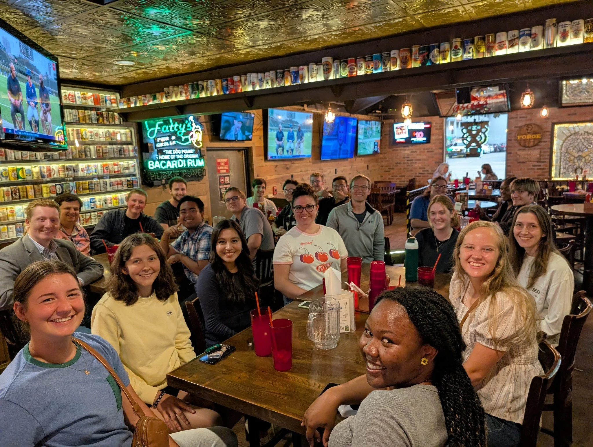 Welcome back NIU Students!! 

Kick off the first Tuesday of the Spring Semester by joining us at Fatty's Pub &amp; Grille for a complimentary dinner and time reconnecting with friends! All college students are welcome. 

Tuesday, January 13th @ 5:30p