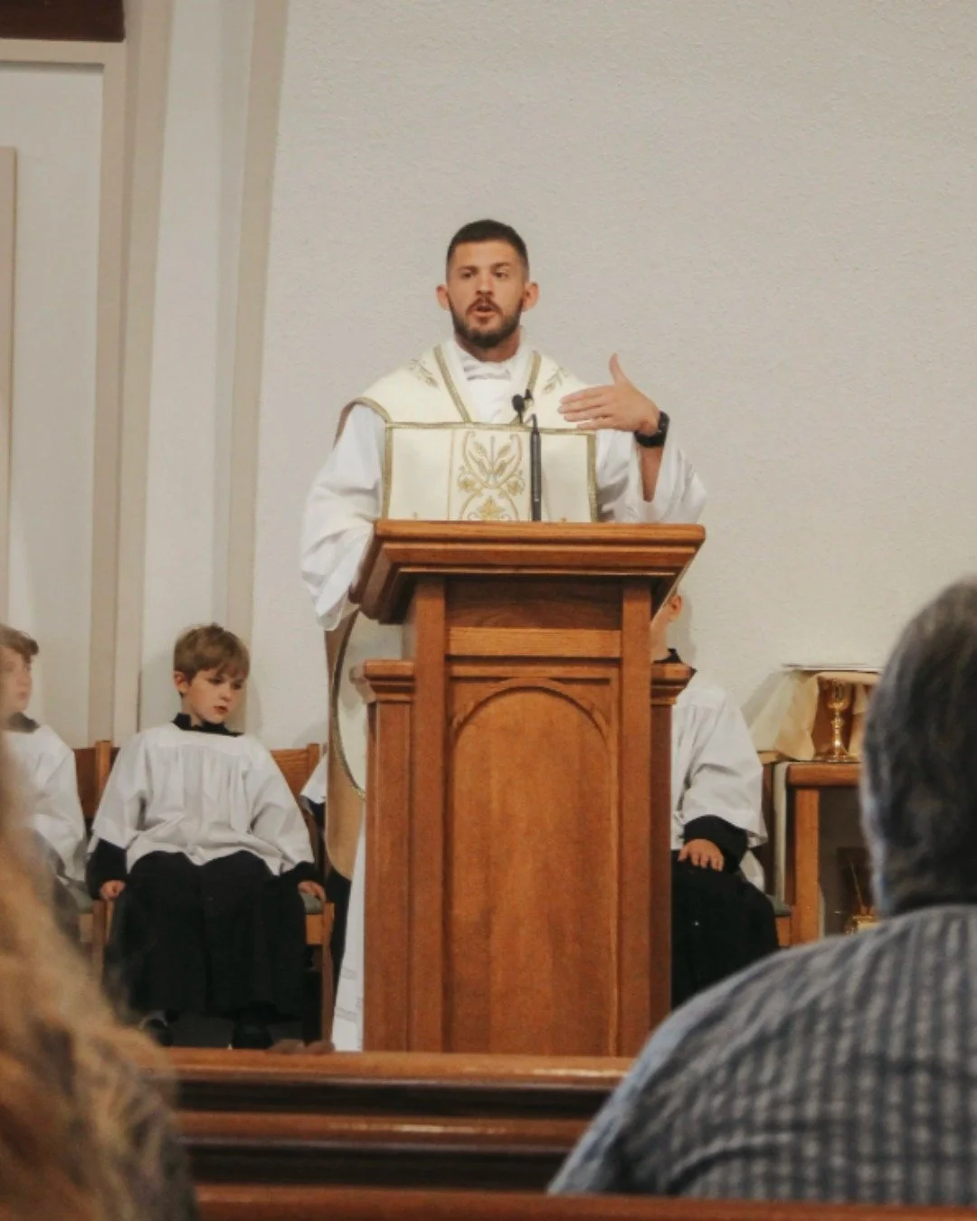 Dear Parishioners, 
This weekend at all of the Masses, Father Gonnella shared his annual "State of the Parish" address. In his remarks he talks about student life, parish finances, as well as adding spiritual remarks on how we can best part
