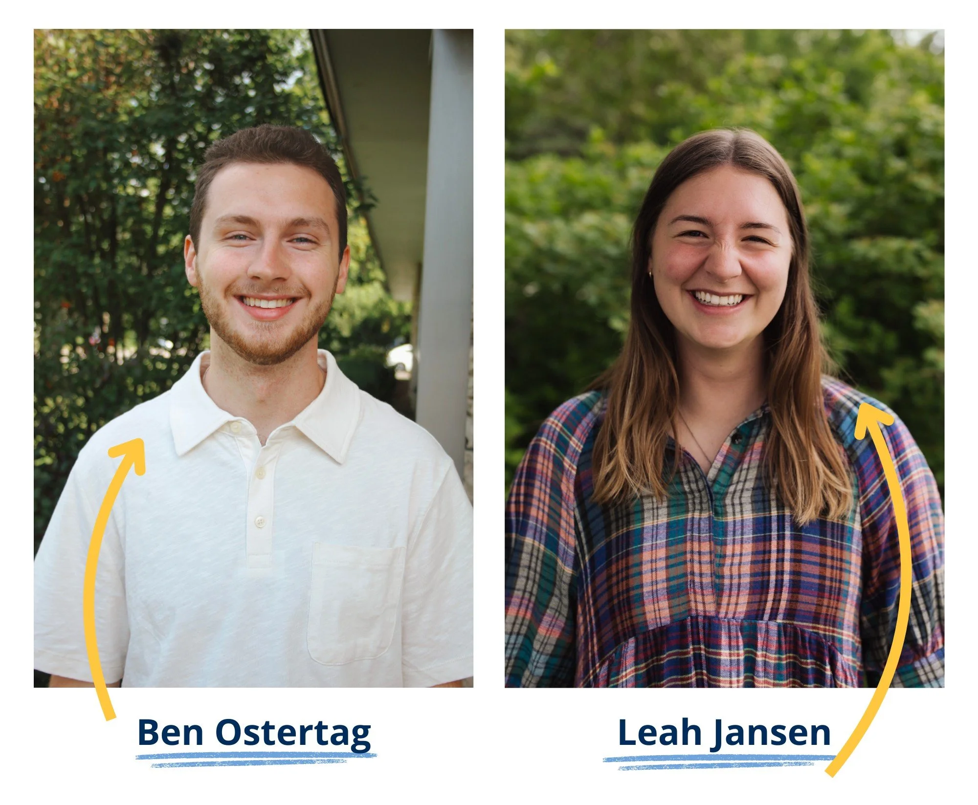 Meet the speakers for our Lenten Parish Mission on Monday, March 2nd at 6:00pm: 

Known for his kindness, musical talent, abundant joy, and his contagious love for the Lord, Ben Ostertag is a second year FOCUS missionary. Originally from Minnesota, h