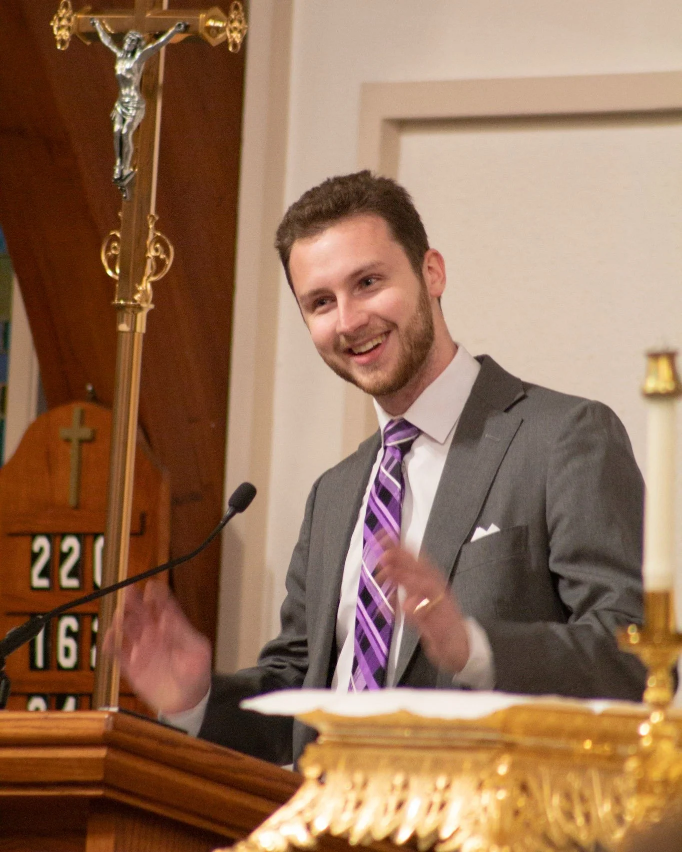 Thank you to all who came out for our Parish Mission on Monday, March 2nd! It was a great delight to hear from FOCUS missionaries, Ben Ostertag and Leah Jansen, about understanding our limitations, depending on God, and living out Gospel Poverty. 

W
