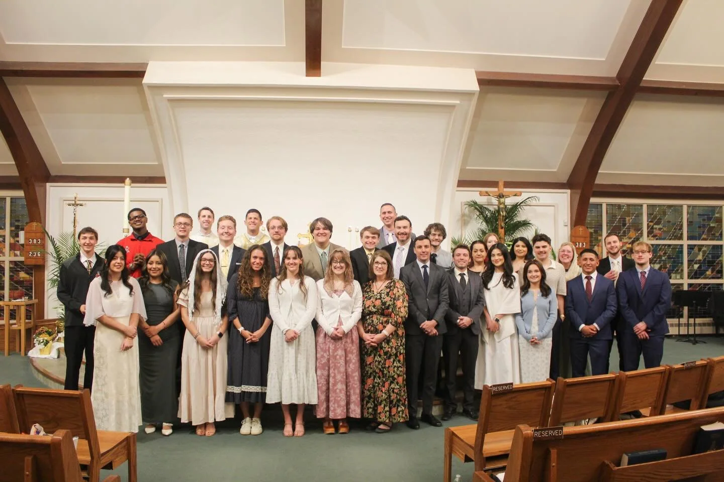 Happy Easter! Let&rsquo;s hear it for our OCIA class of 2026!!! 🥳👏👏👏

Congratulations to all who received sacraments and entered the Church this weekend! 🙏