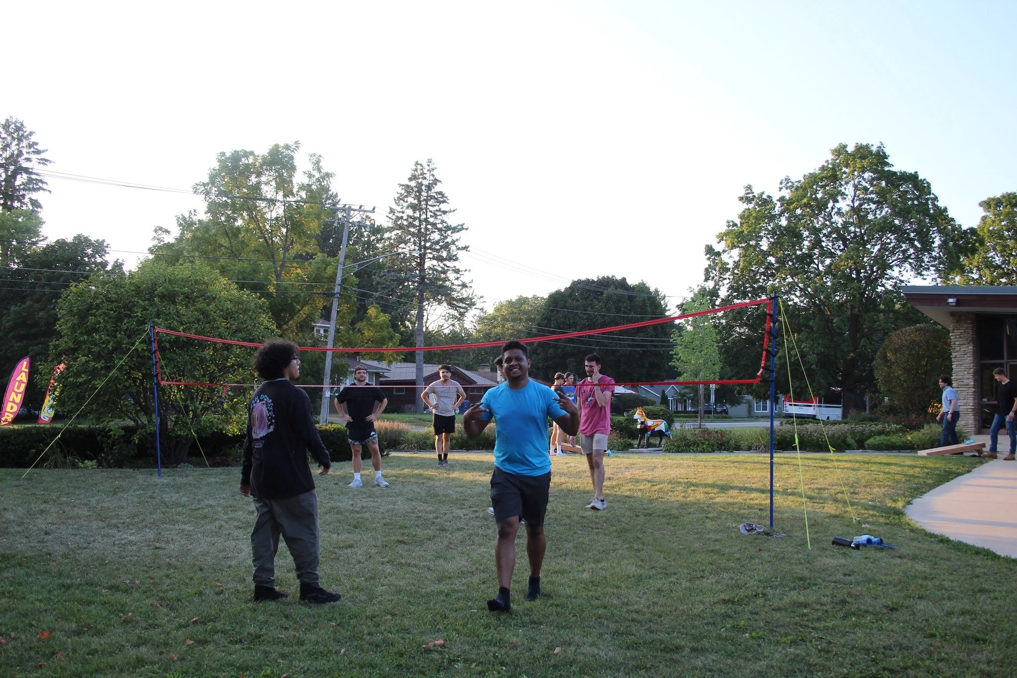 College Students!!! Come on over to Newman for a Reading Day Yardy and BBQ!!!

We'll have yard games, hot dogs, burgers, chips, grapes, and a whole lot of fun!! Spend the afternoon of your extra day off hanging with us at Newman! 

Friday, May 1st | 