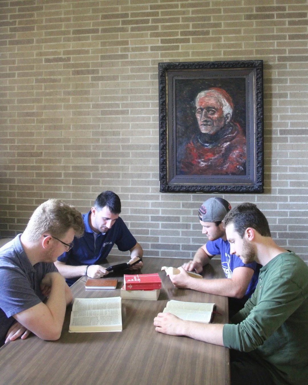 Incoming college student? Planning to visit campus this summer? 

Be sure to stop by the Newman Center and see the place you could grow in friendship with Our Lord and others throughout your college years! Come by during our office hours for a person