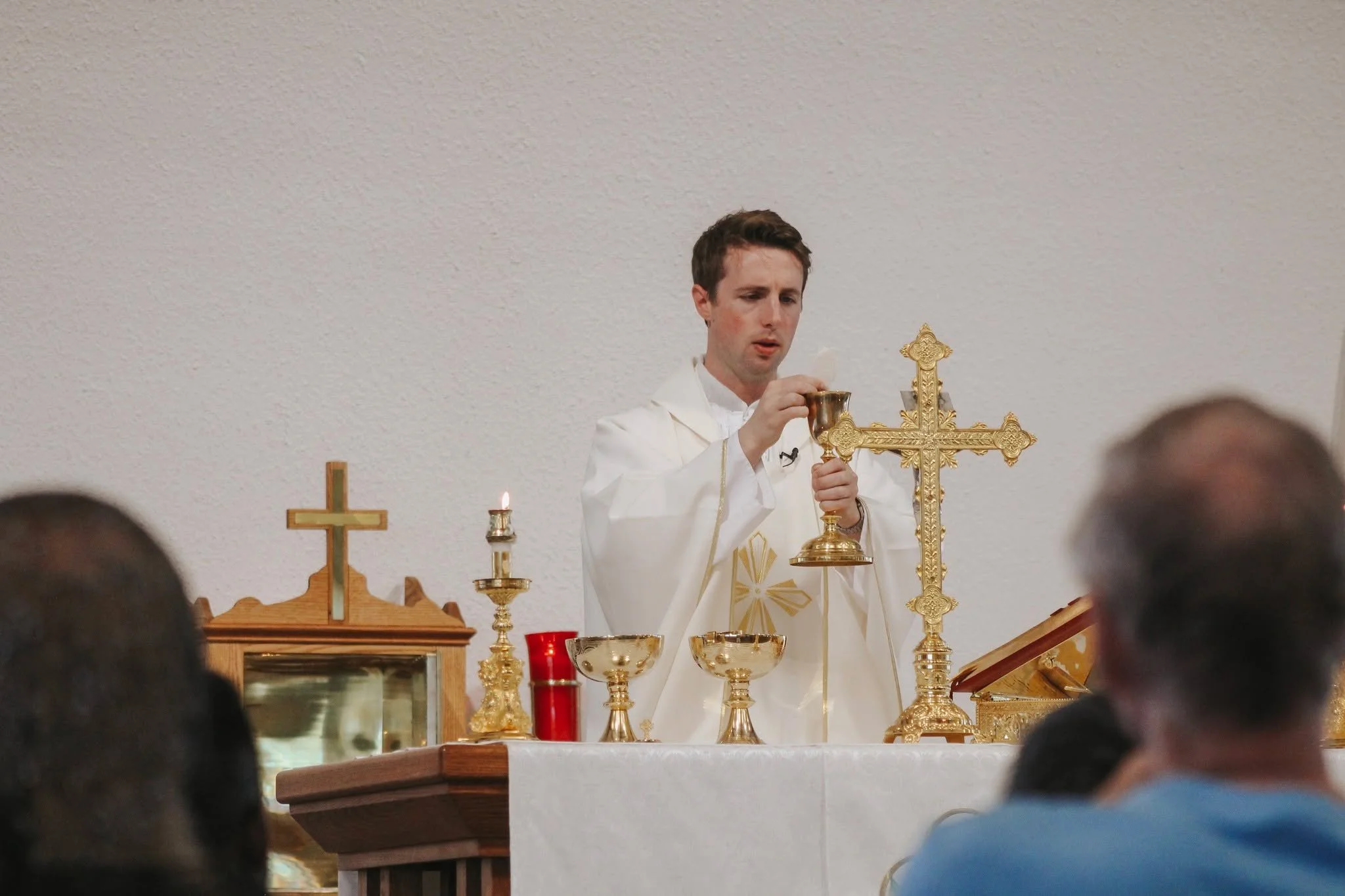 This weekend we are reminded that the love of God is like a fire burning in our hearts. Join us for Mass to celebrate the Divine Mystery. 

Saturday at 4:30pm
Sunday at 8:00am, 10:30am. and 8:00pm

❤️&zwj;🔥❤️&zwj;🔥