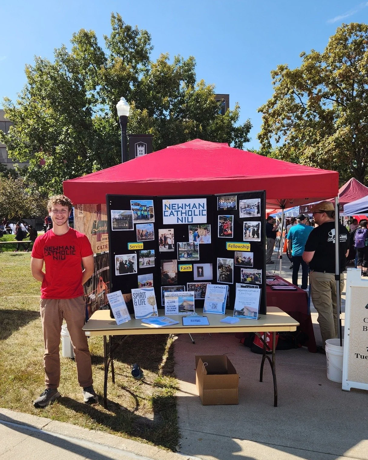 College students, come say hey at the Involvement Fair this afternoon! 11am-2pm in the MLK Commons 😎