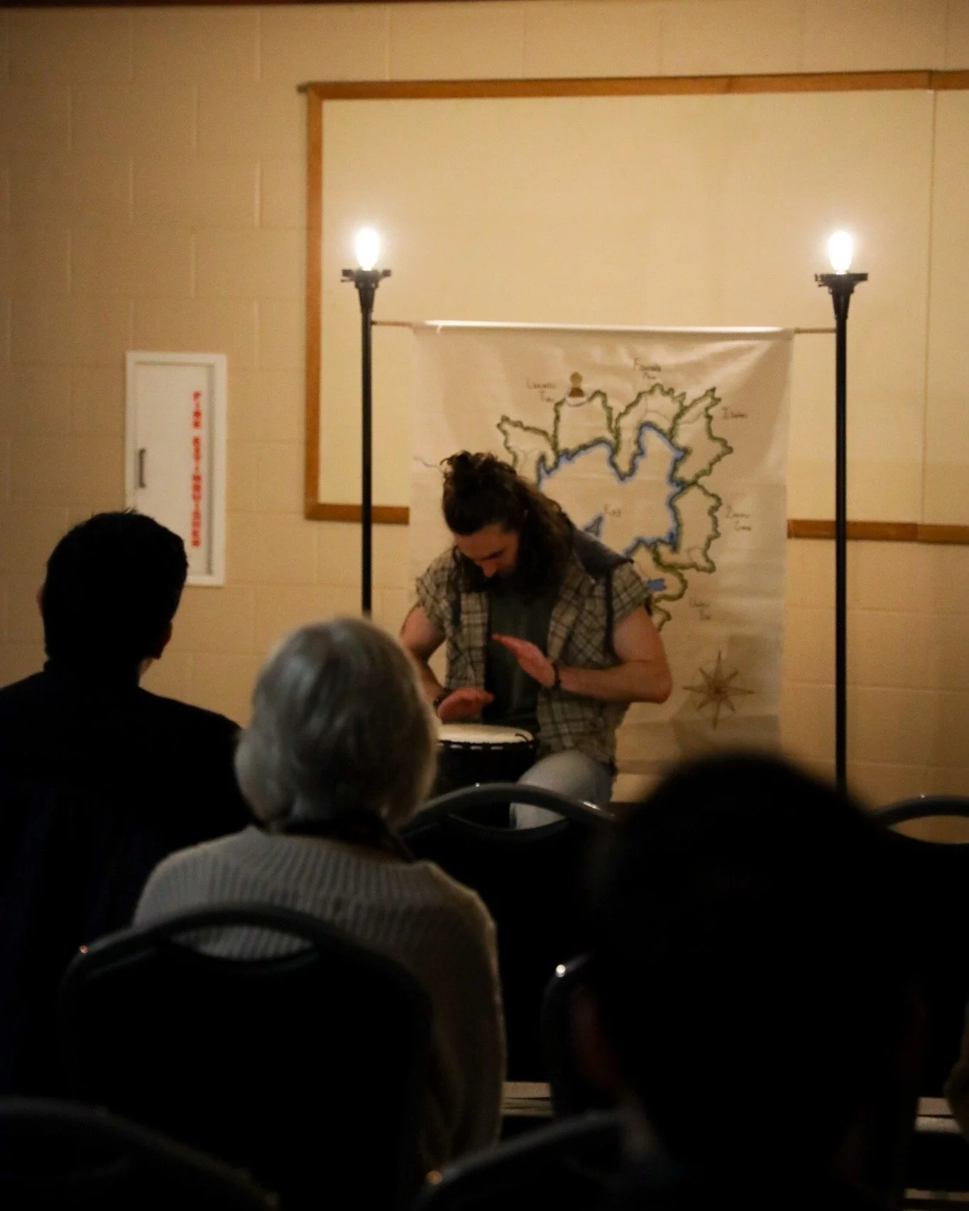 You are invited to join us for a one&ndash;man play written and performed by local playwright Jacob Daniel Groth tonight. 

The Tale of &Iuml;on&eacute; is a reimagining of the Book of Jonah and will be performed at Newman on September 18th at 7:30pm