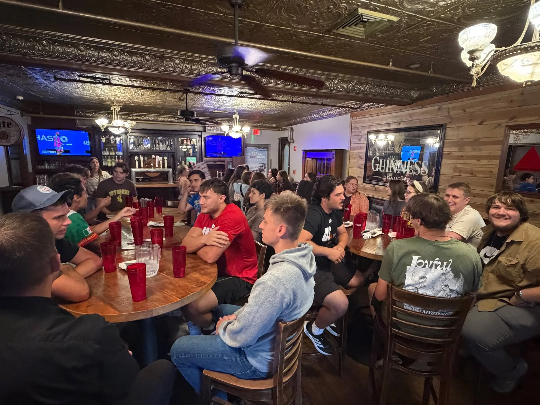 College students!! Join us tomorrow night, Tuesday, September 18th at 5:30pm for Fatty's with the Fathers, complimentary dinner with your priests. 

Meet us there 🍟🍔