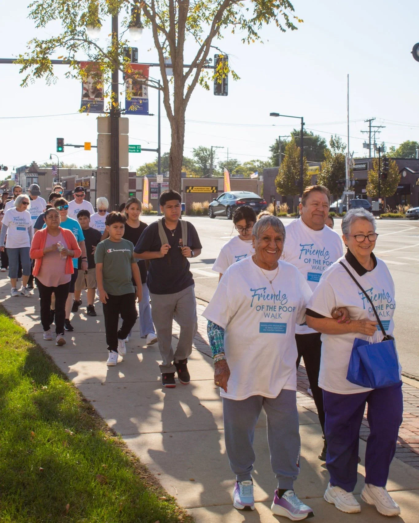 Join our friends of St. Vincent de Paul for the annual Friends of the Poor walk through historic downtown DeKalb on Saturday, September 26th. Check in begins at 8:30am. 

The 1.25-mile route will begin and end at the St. Mary Church parking lot. Regi