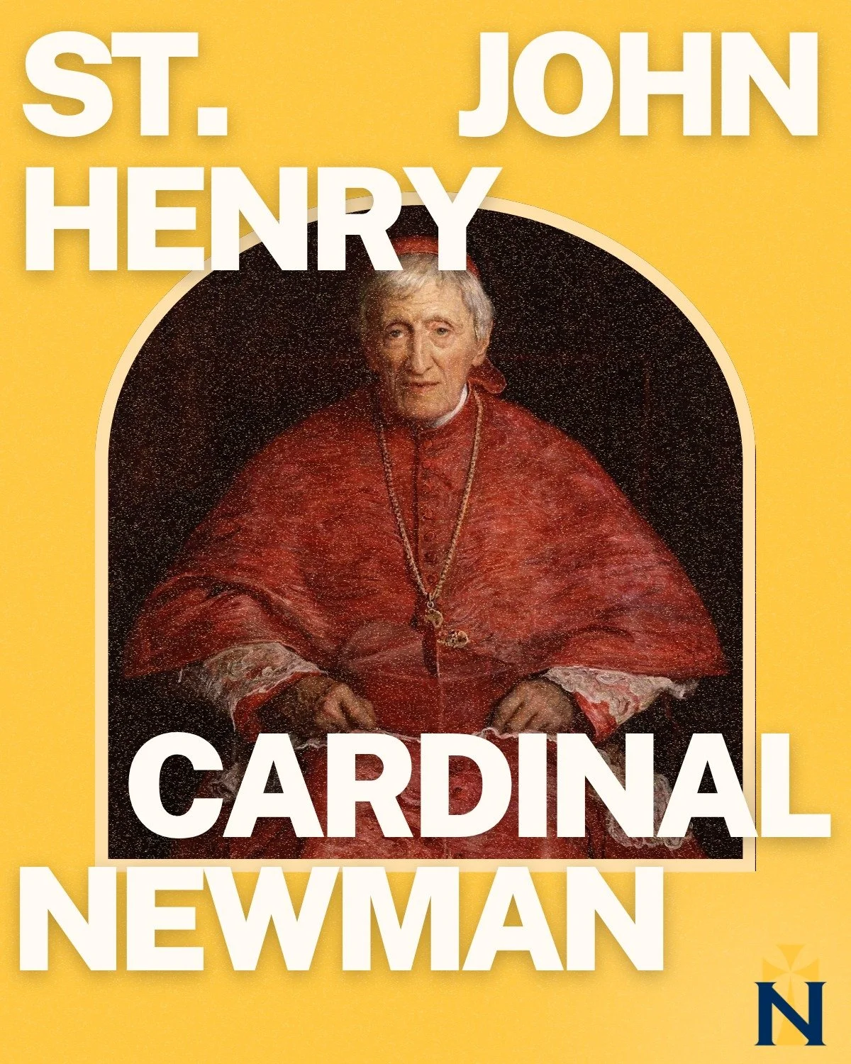 October 9th | St. John Henry Cardinal Newman 

Originally an Anglican priest in the Church of England, St. John Henry Newman was a very influential leader in the Oxford movement. He converted to Catholicismin 1845. With his passions for higher educat