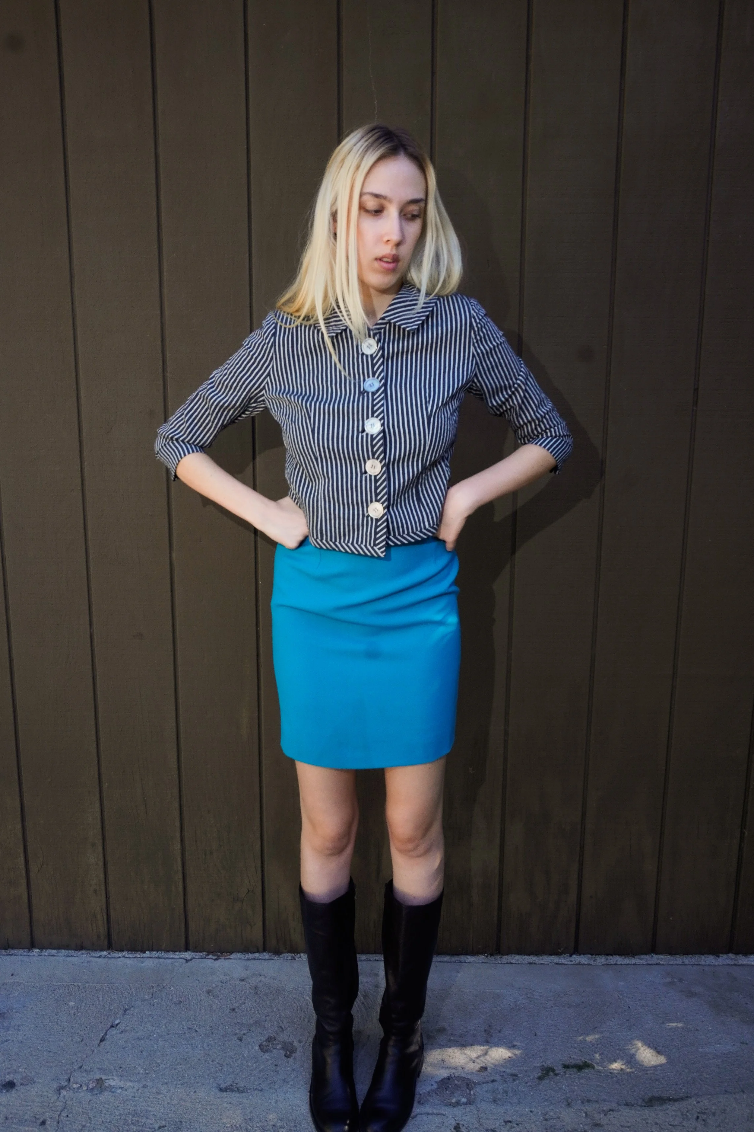 1990's Christian Lacroix Pencil Skirt