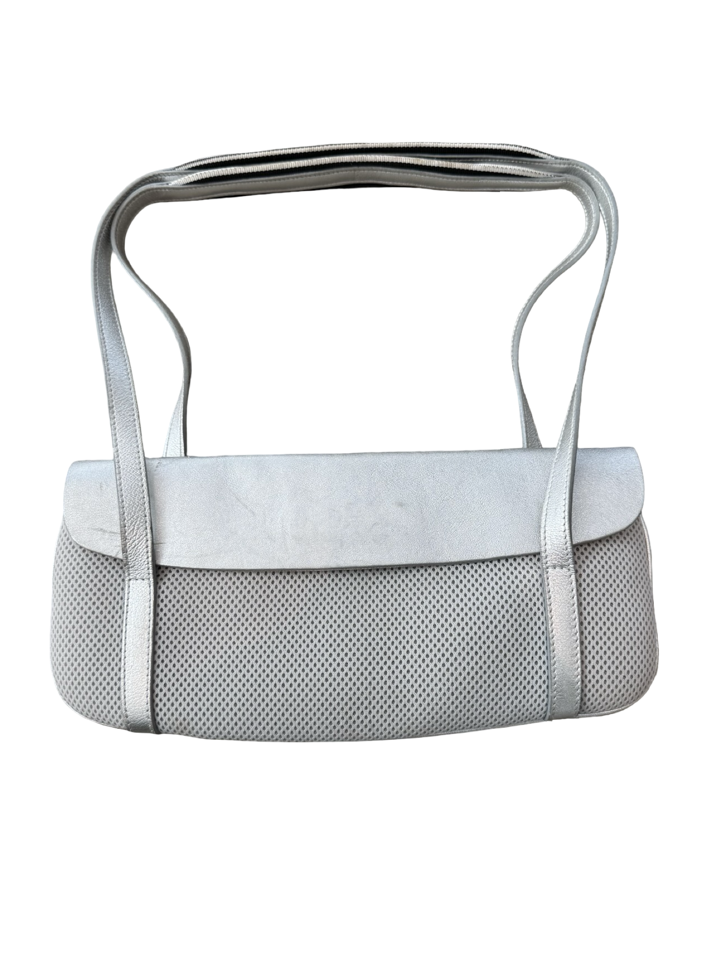 Miu Miu Ss97 Silver Bag — funnygirlvintage