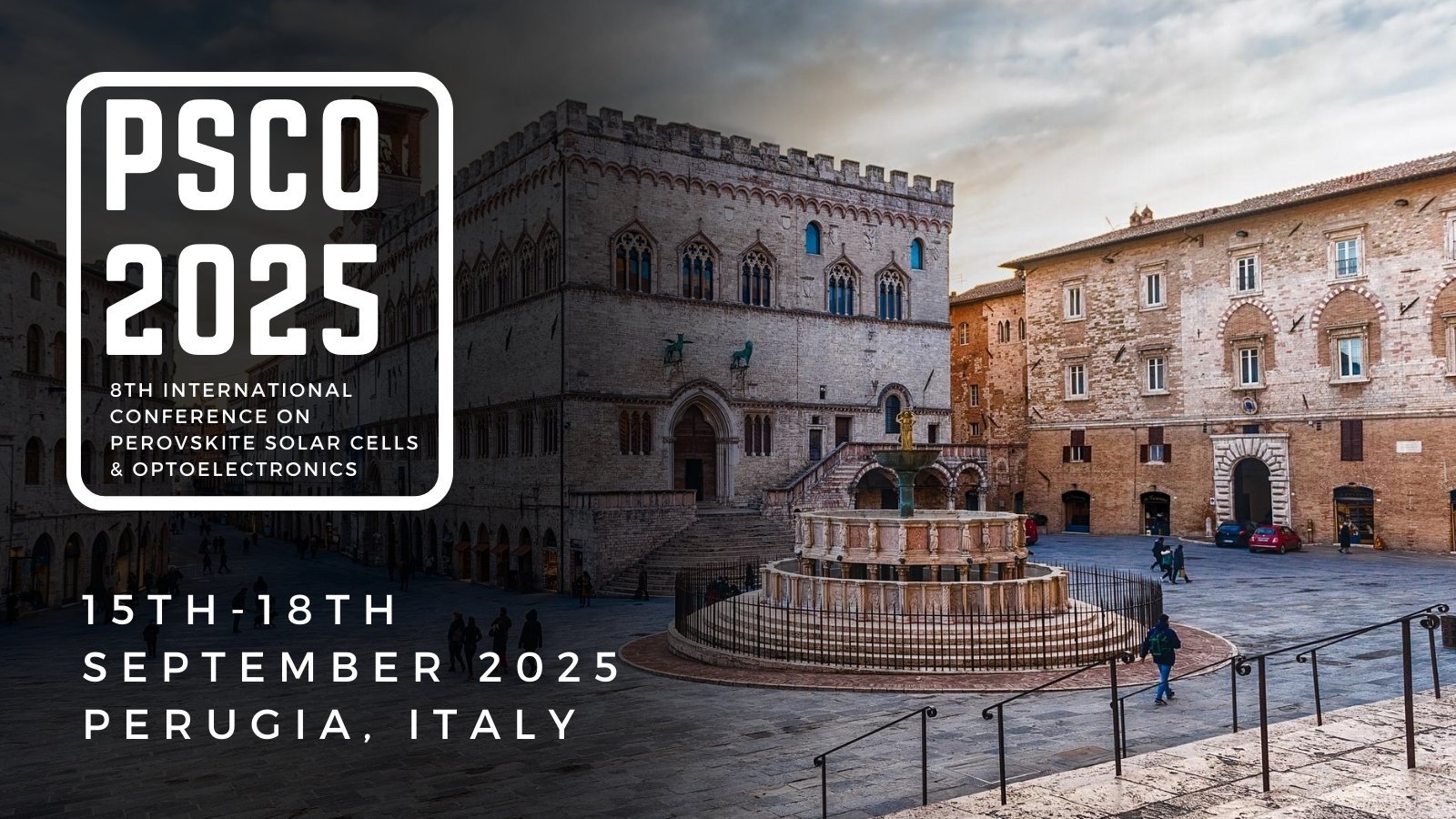 PSCO 2025 8th International Conference on Perovskite Solar Cells and Optoelectronics