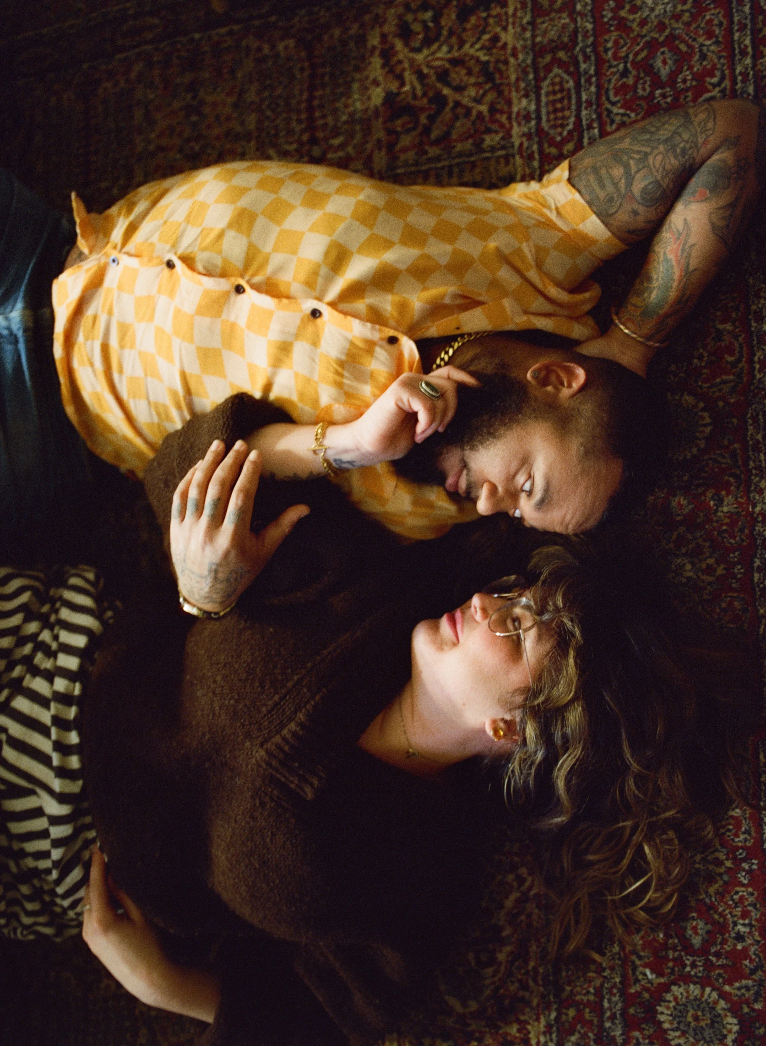 candid couples photography at home in portland maine