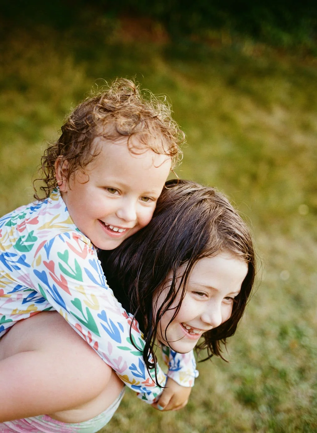 Candid family photography in Maine