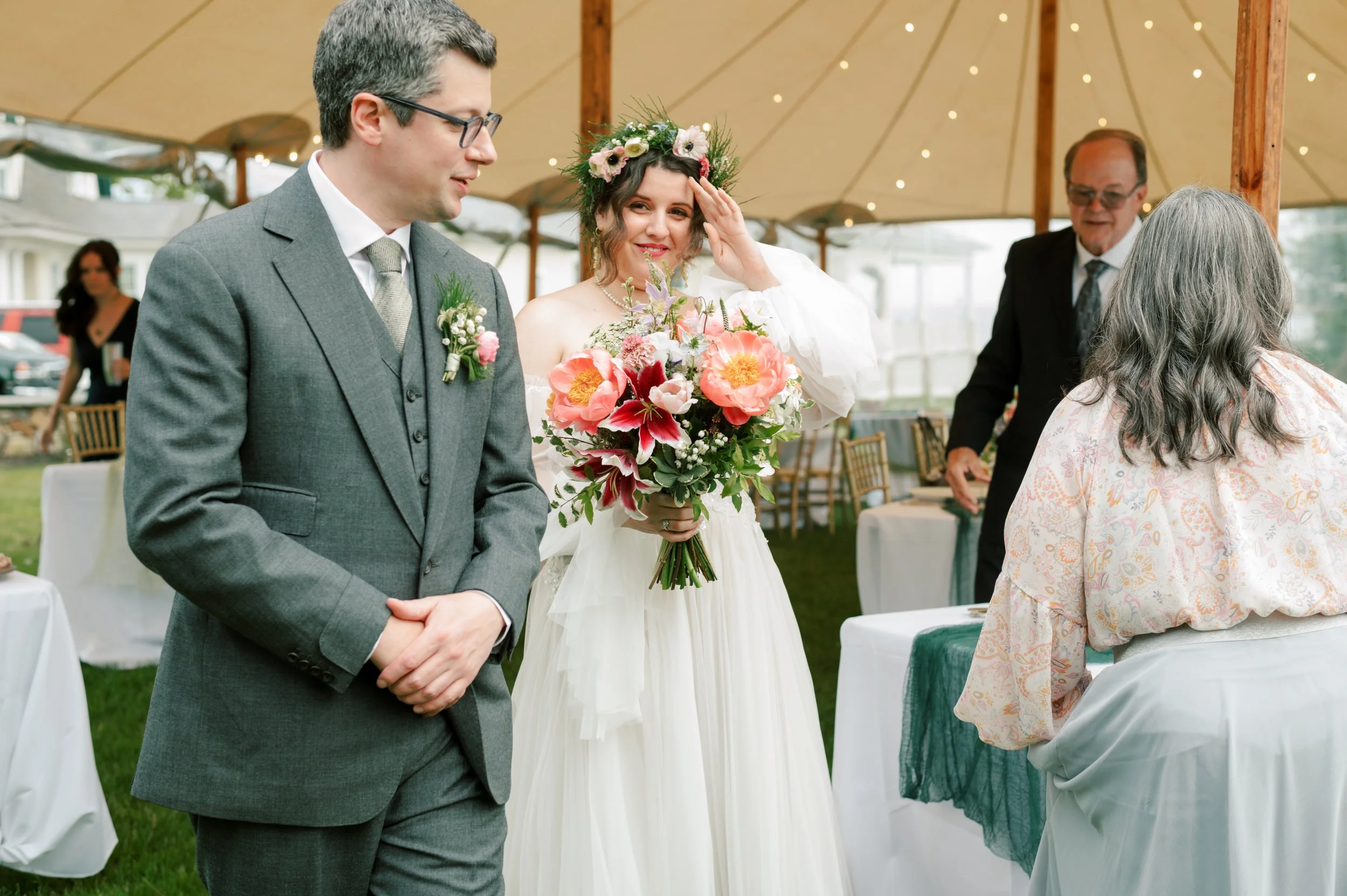 Documentary wedding photography