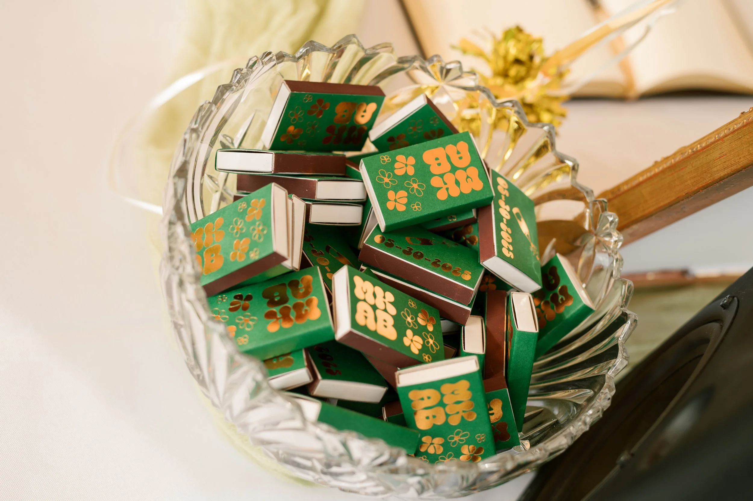 wedding matchbooks