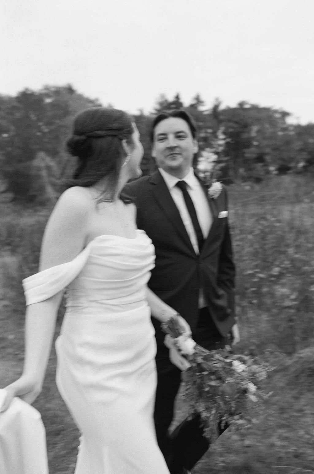 Film wedding portraits