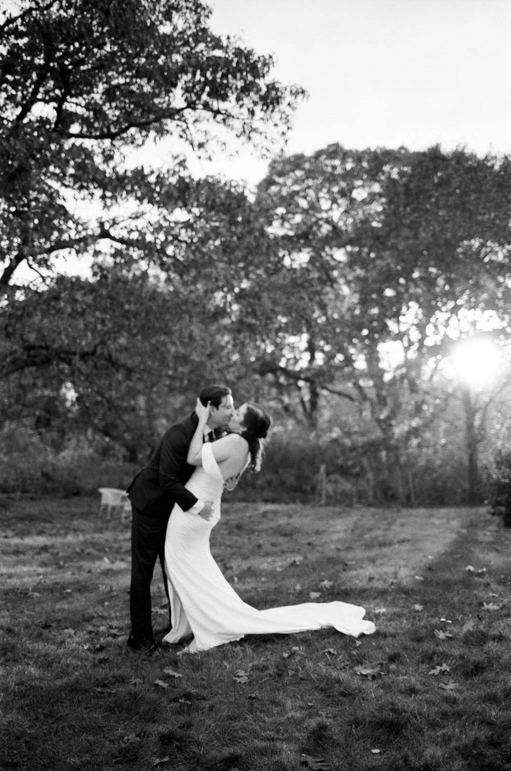 Film wedding portraits