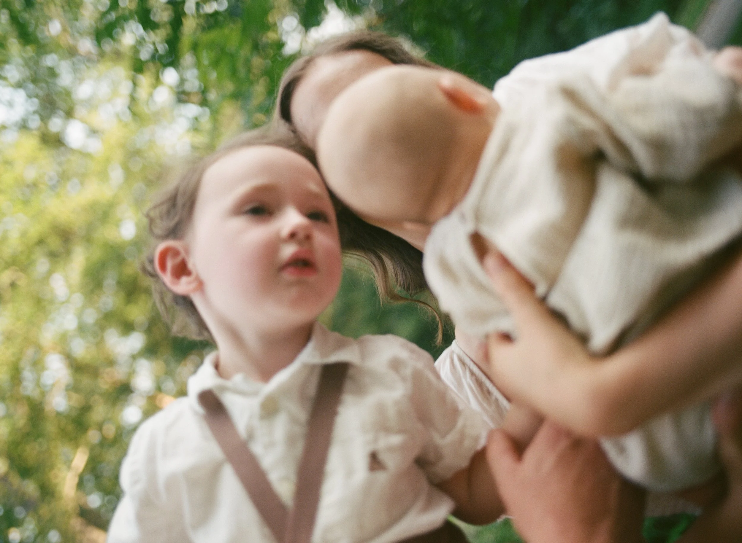Newborn family photography film