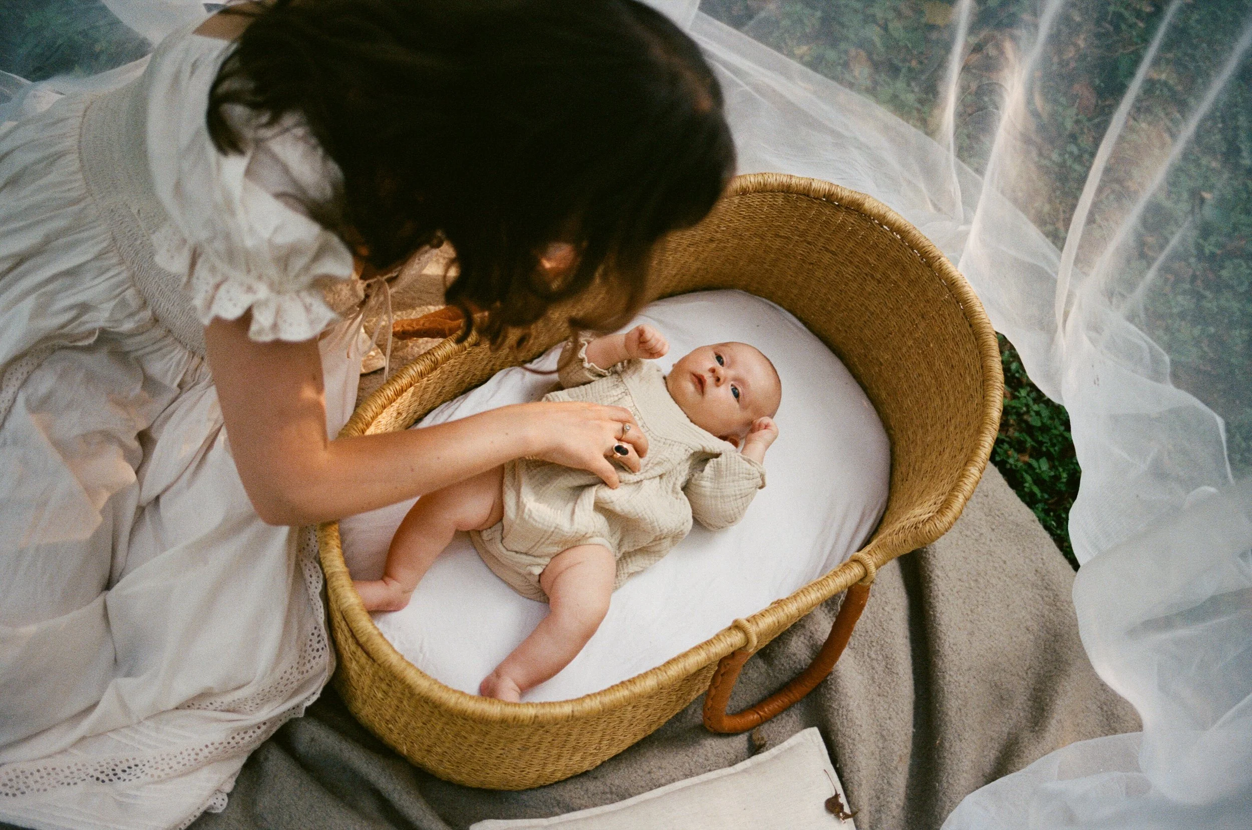 Lifestyle newborn photography