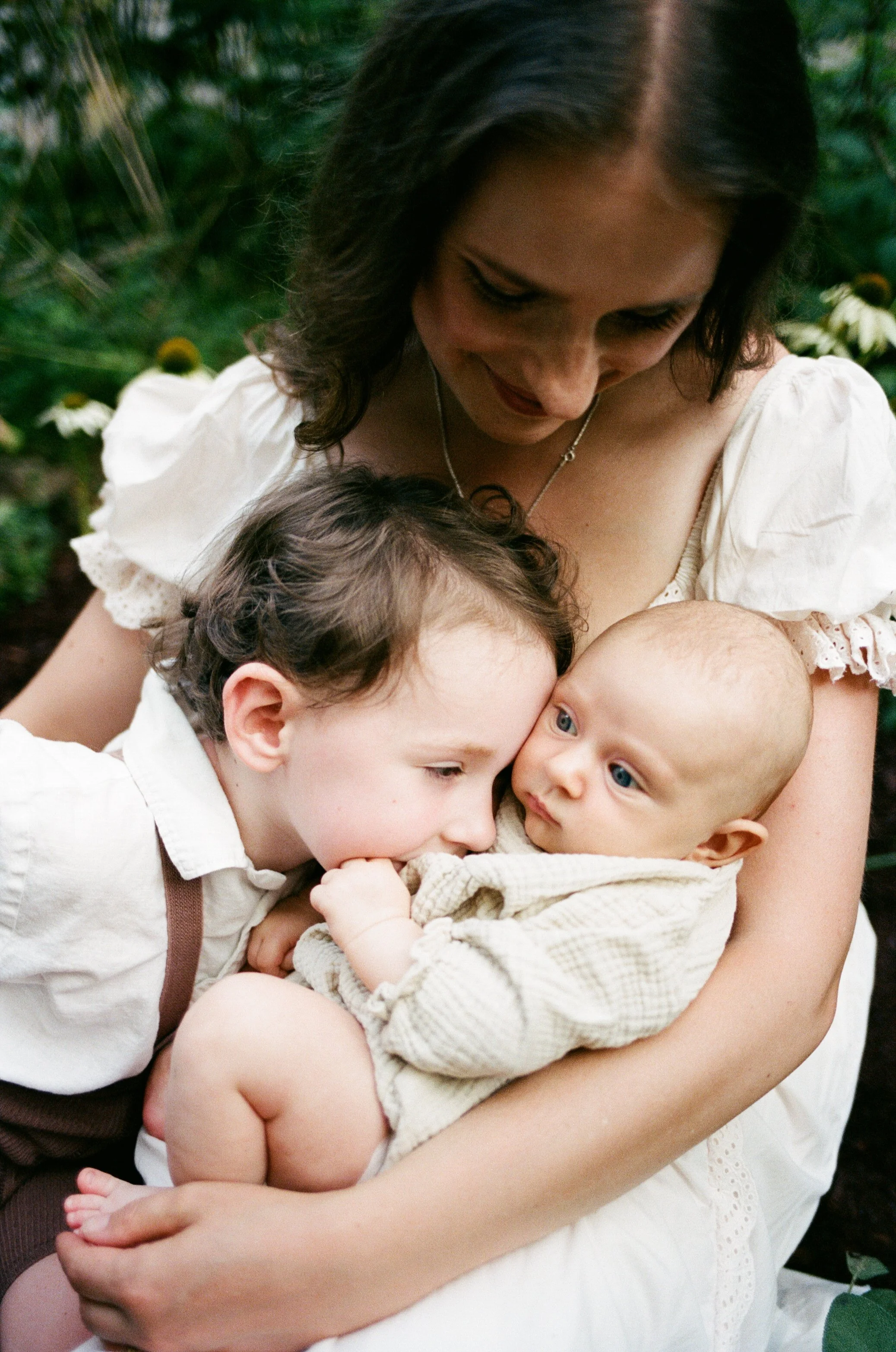 Maine newborn film photography