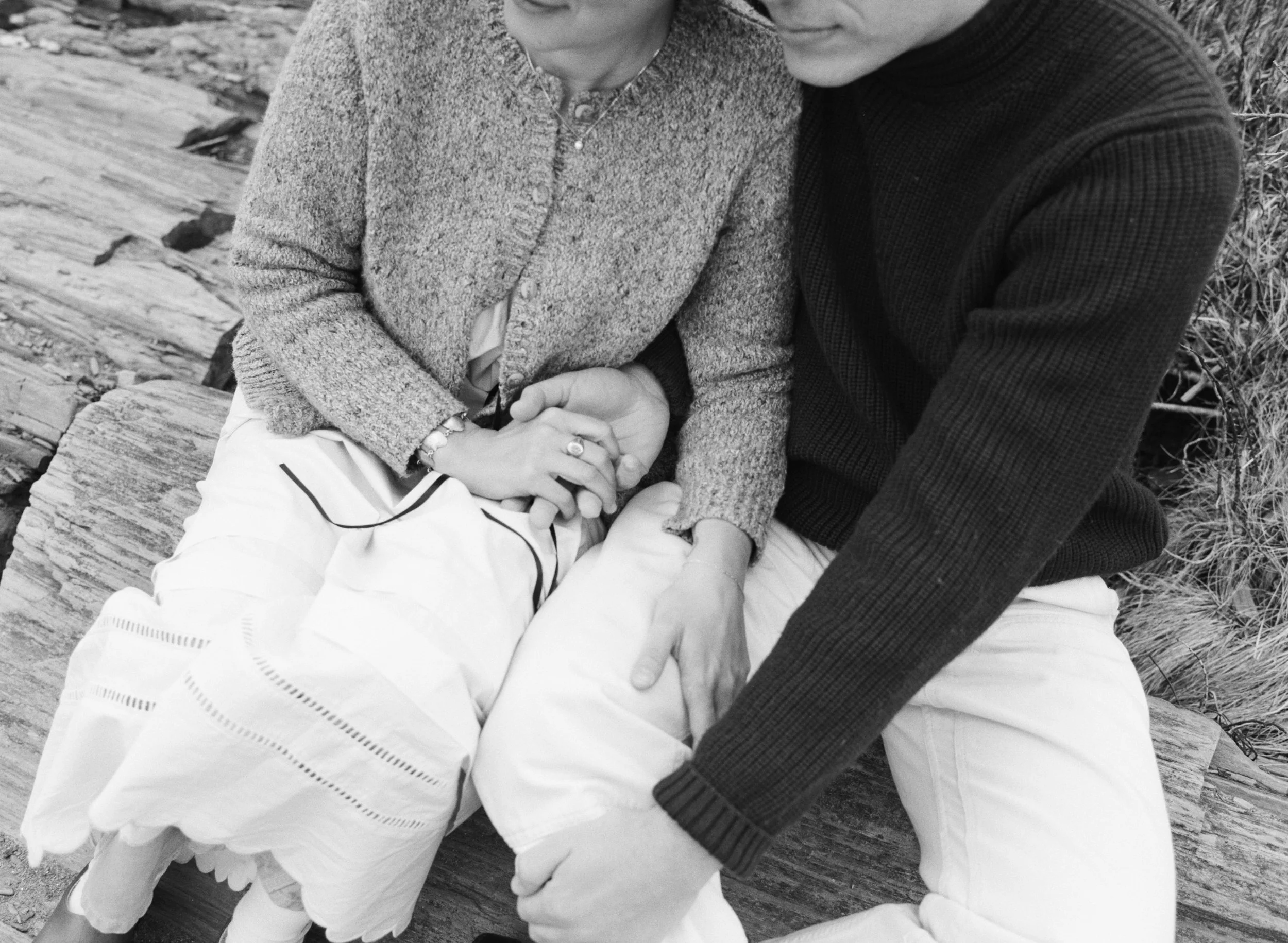 Maine engagement photography