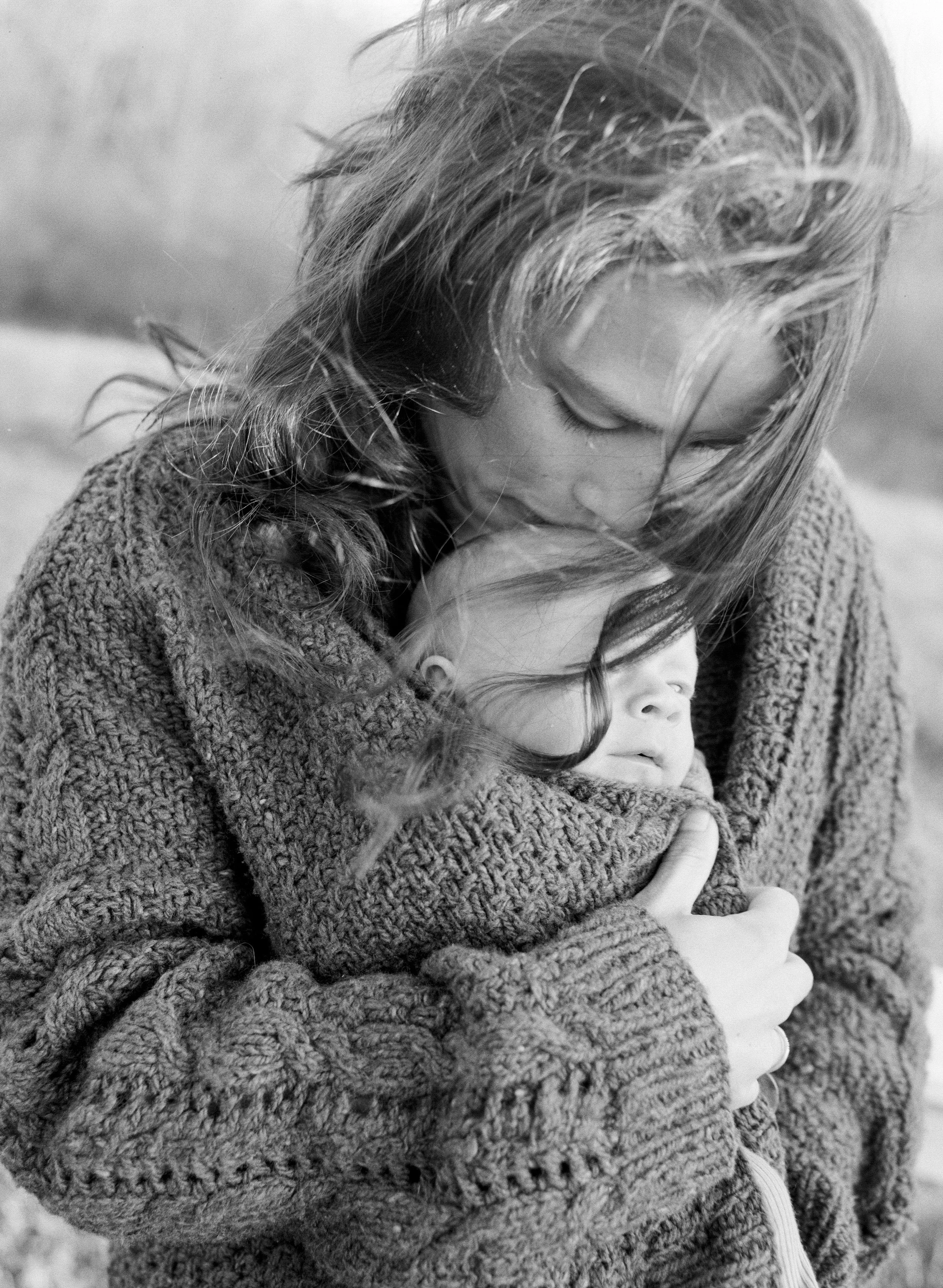 tender motherhood portraits