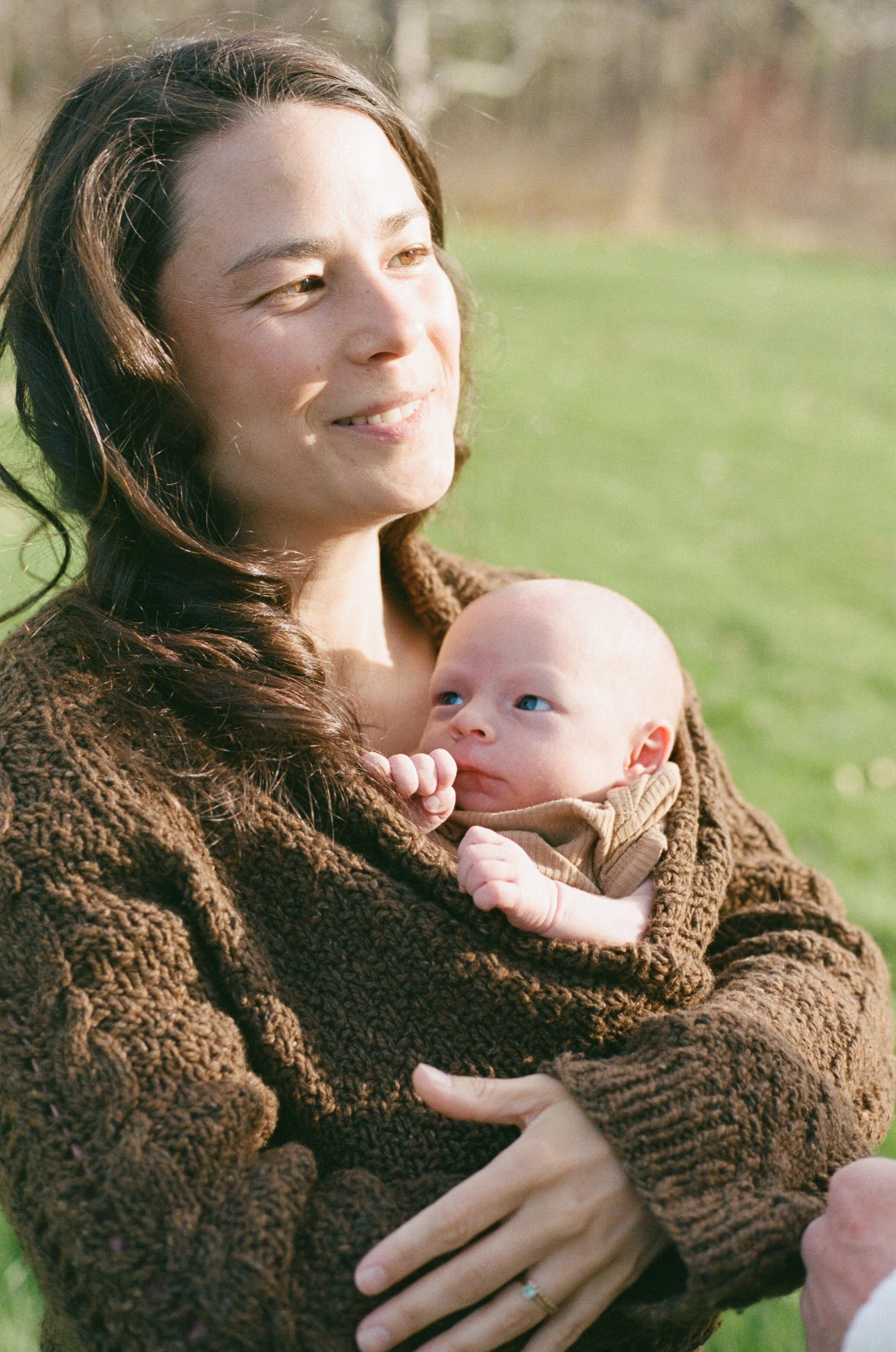 newborn film photography
