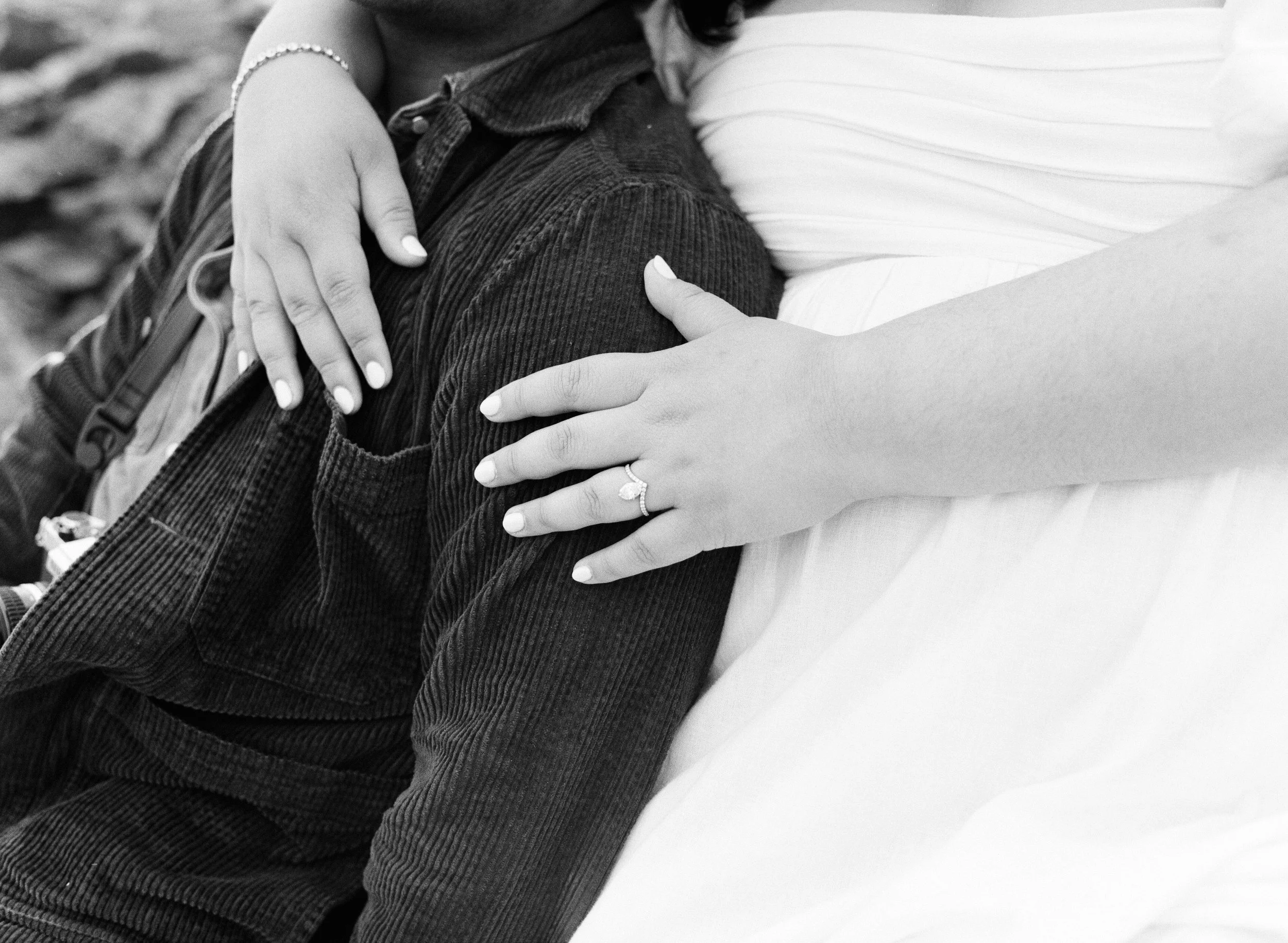 nontraditional maine engagement photography
