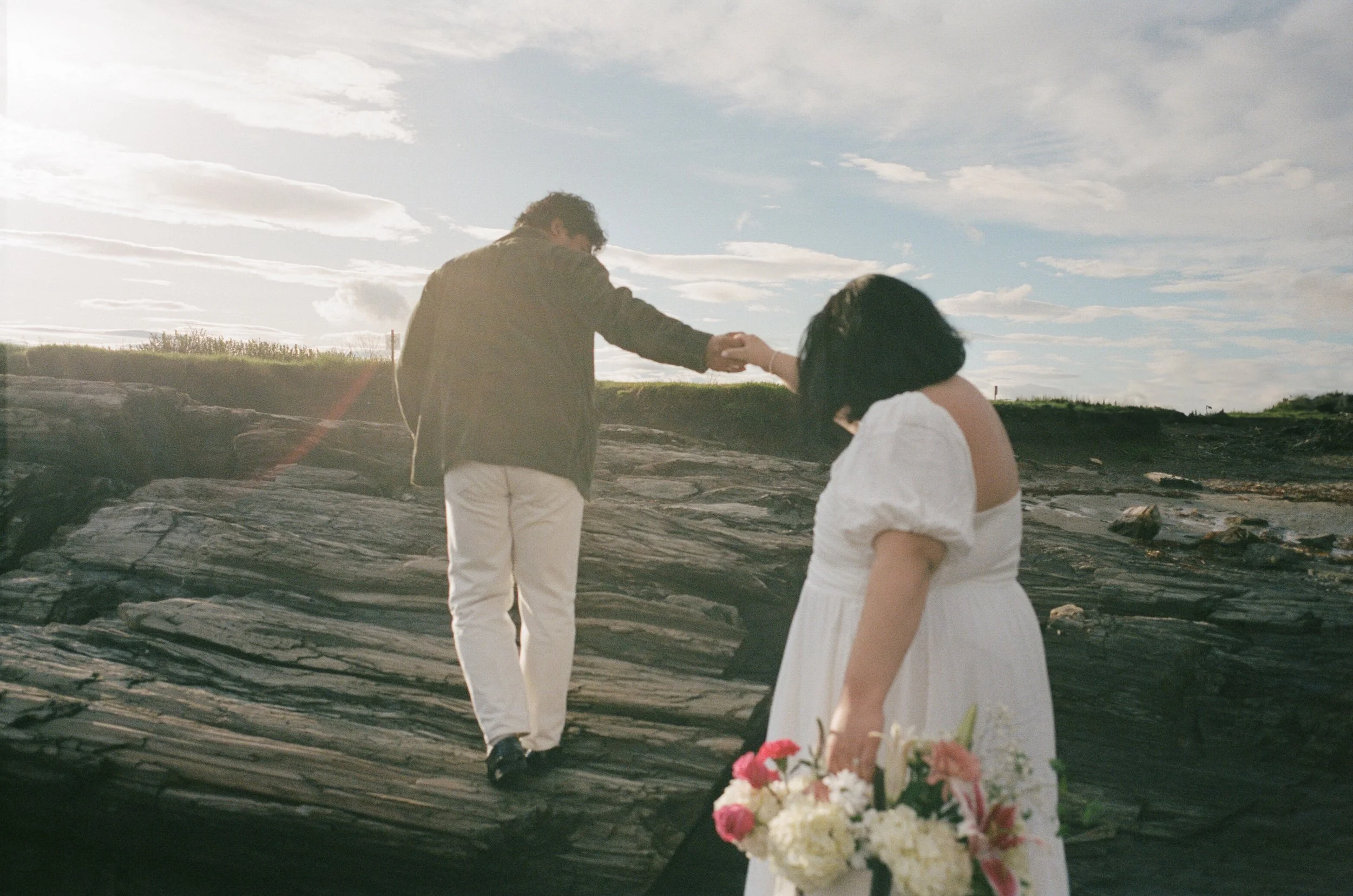 film engagement photography in cape elizabeth maine