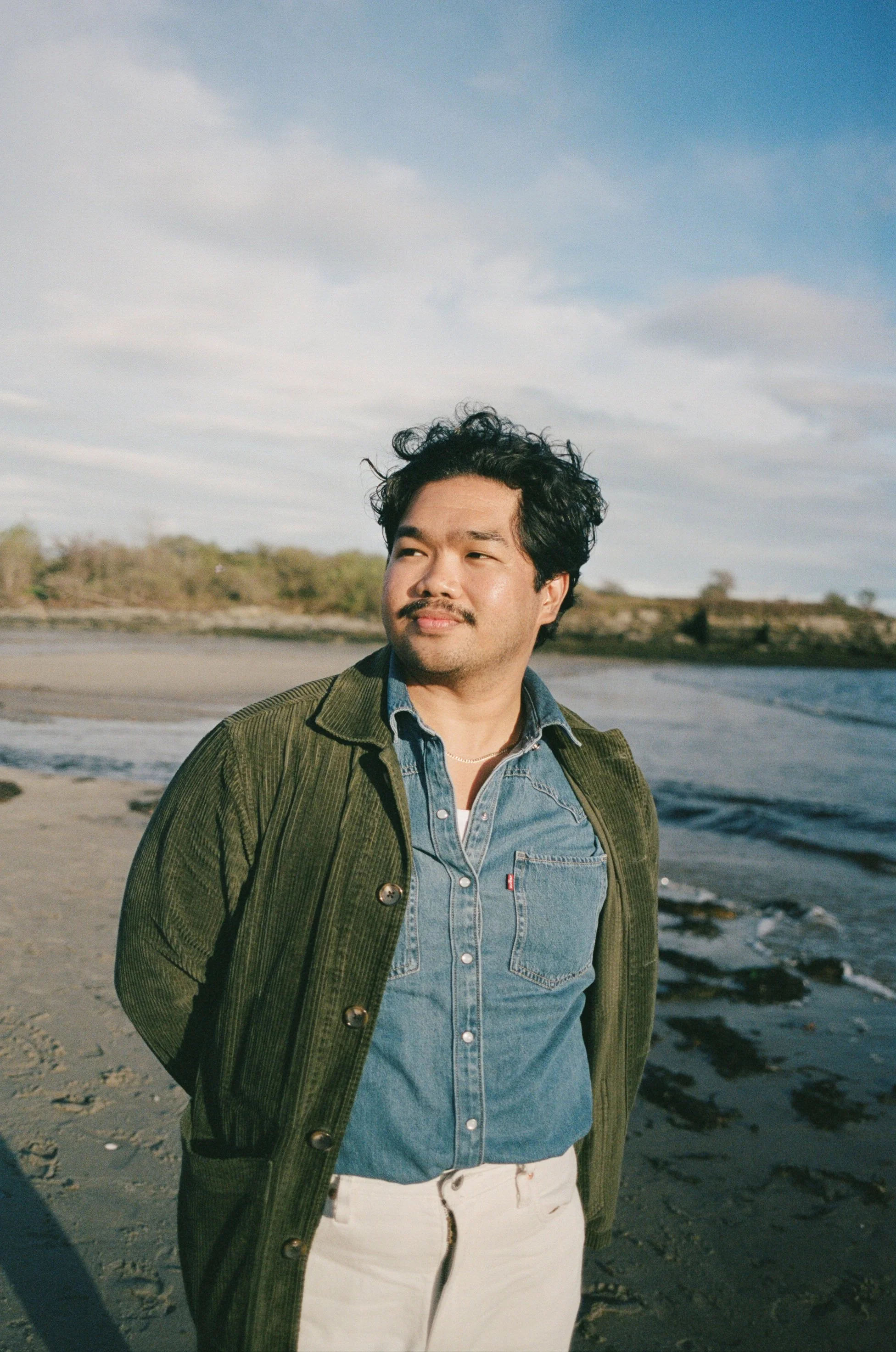 nontraditional maine engagement photography