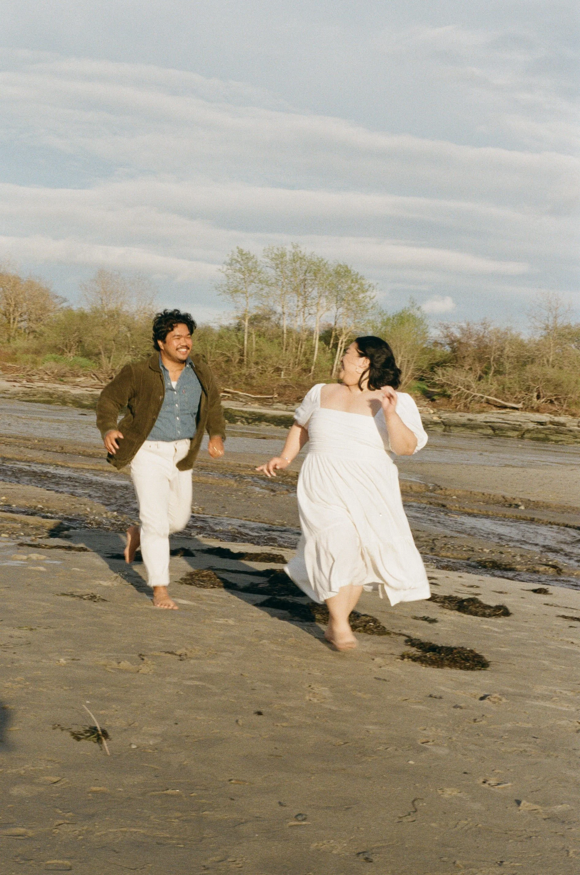 maine film engagement photography