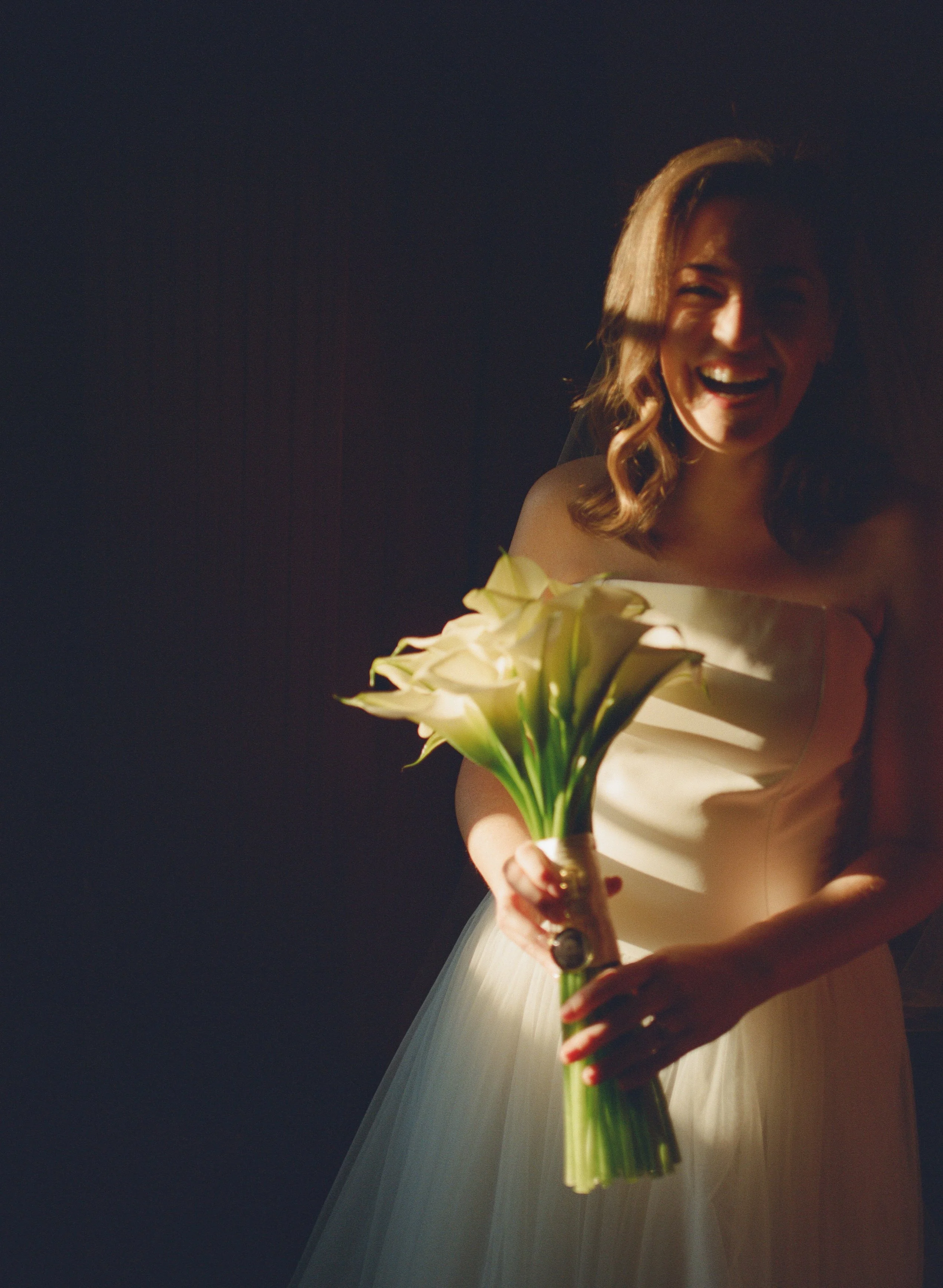 film bride portraits