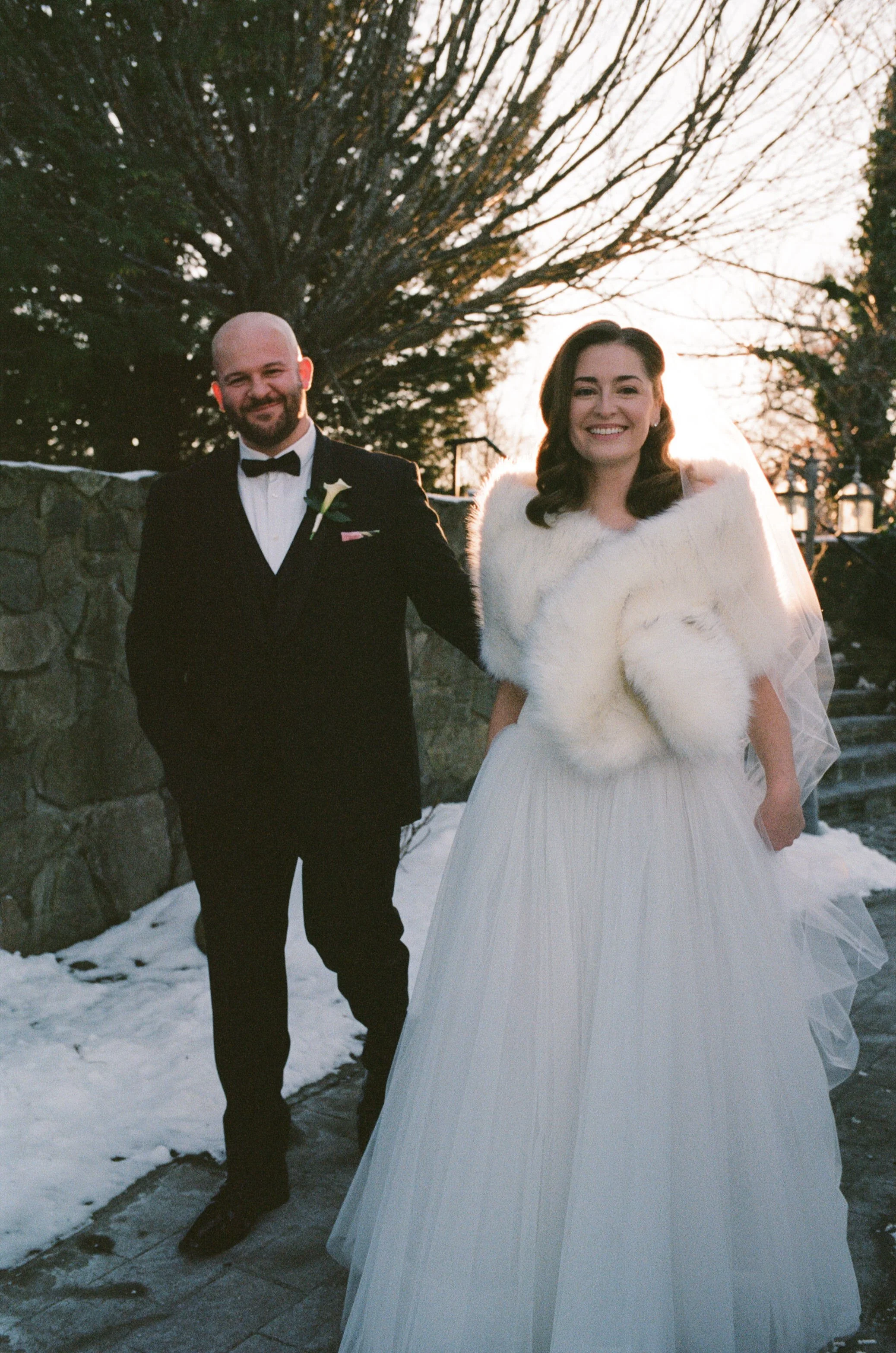 Boston winter wedding inspiration film