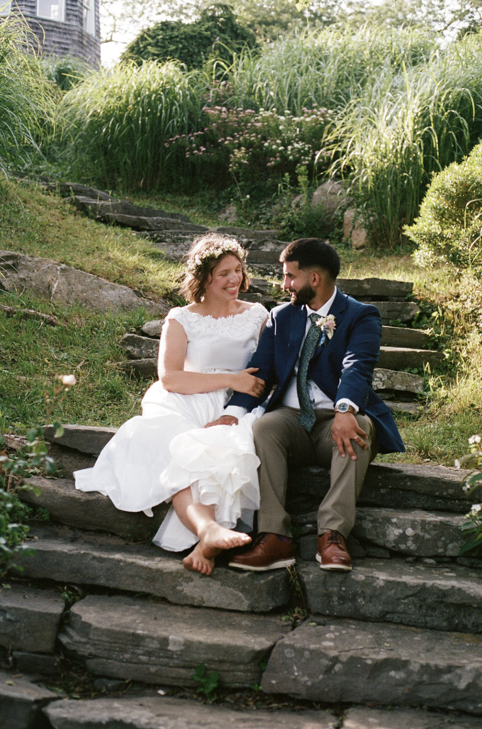 natural wedding portraits