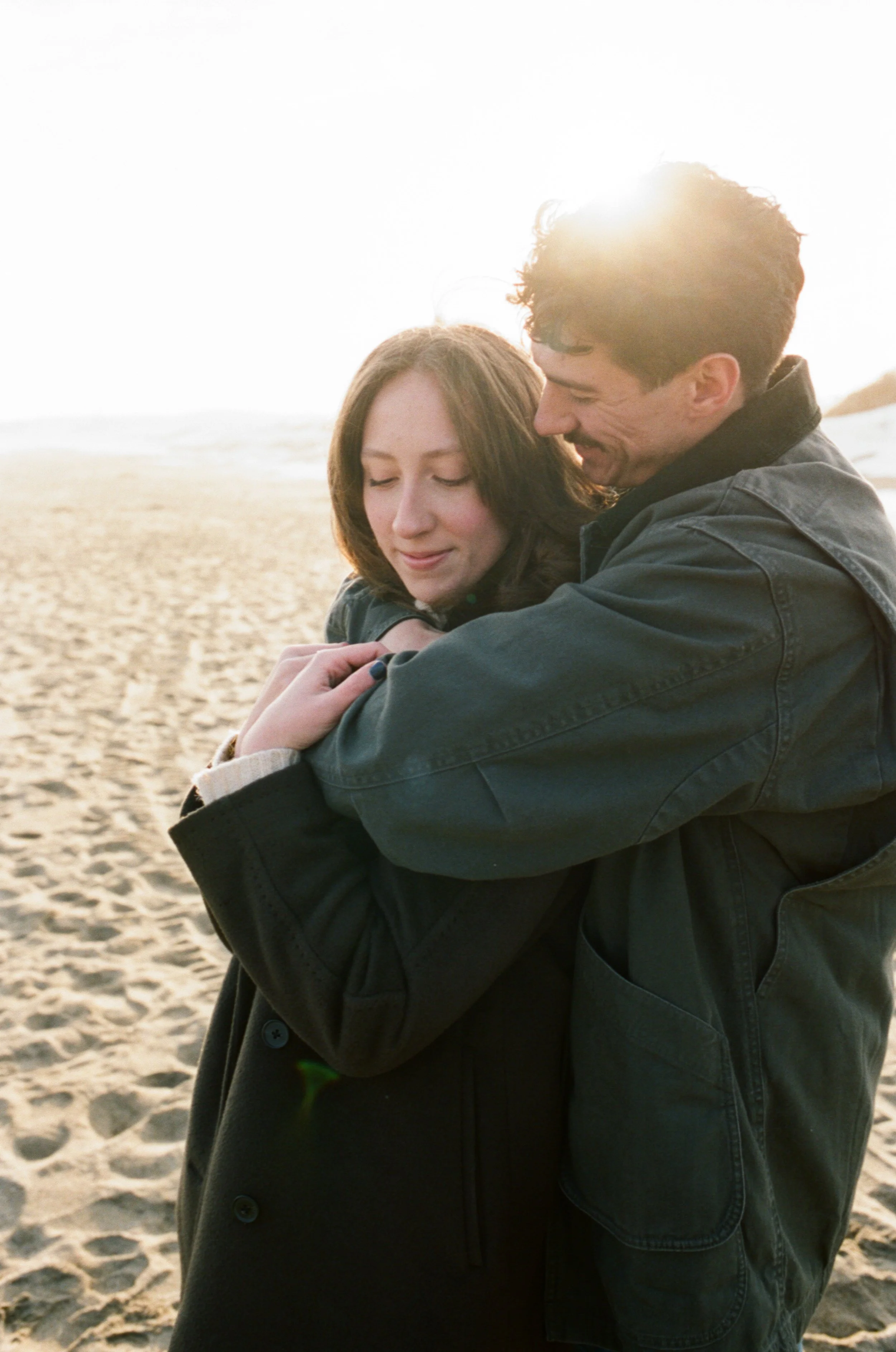 maine film engagement photography