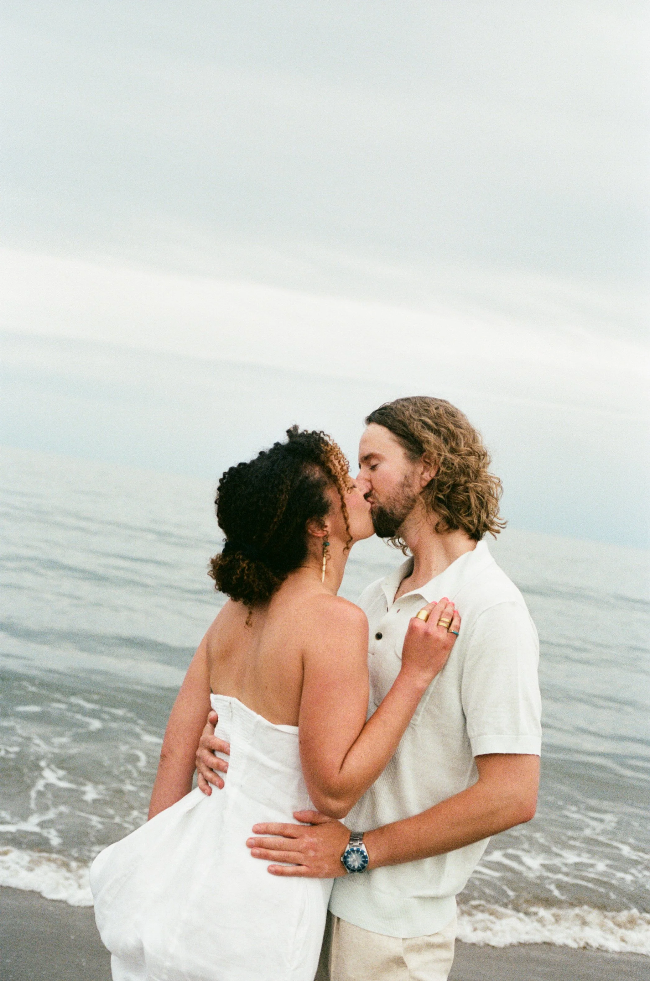 coastal maine engagement session inspiration