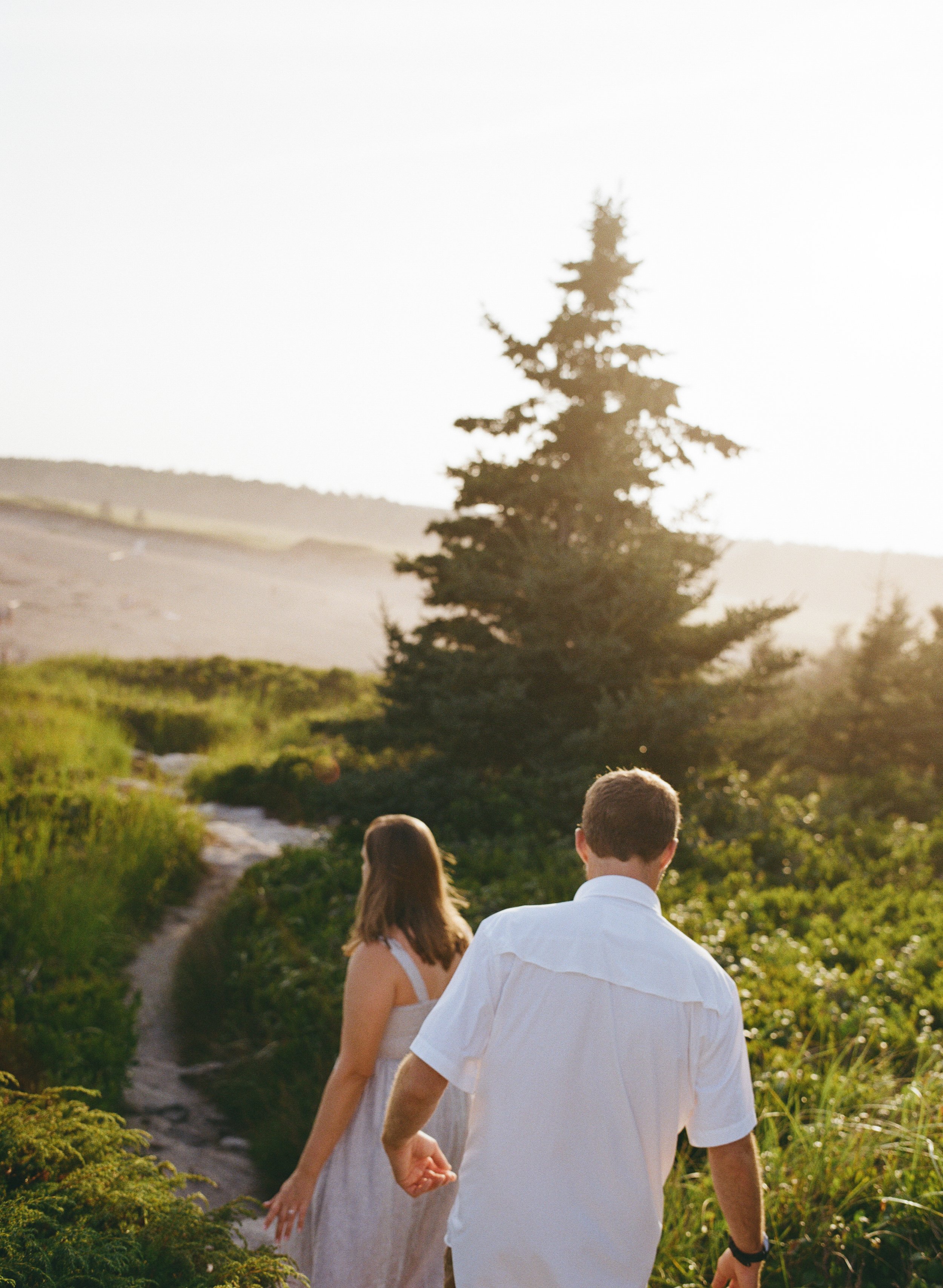 midcoast maine engagement photographer