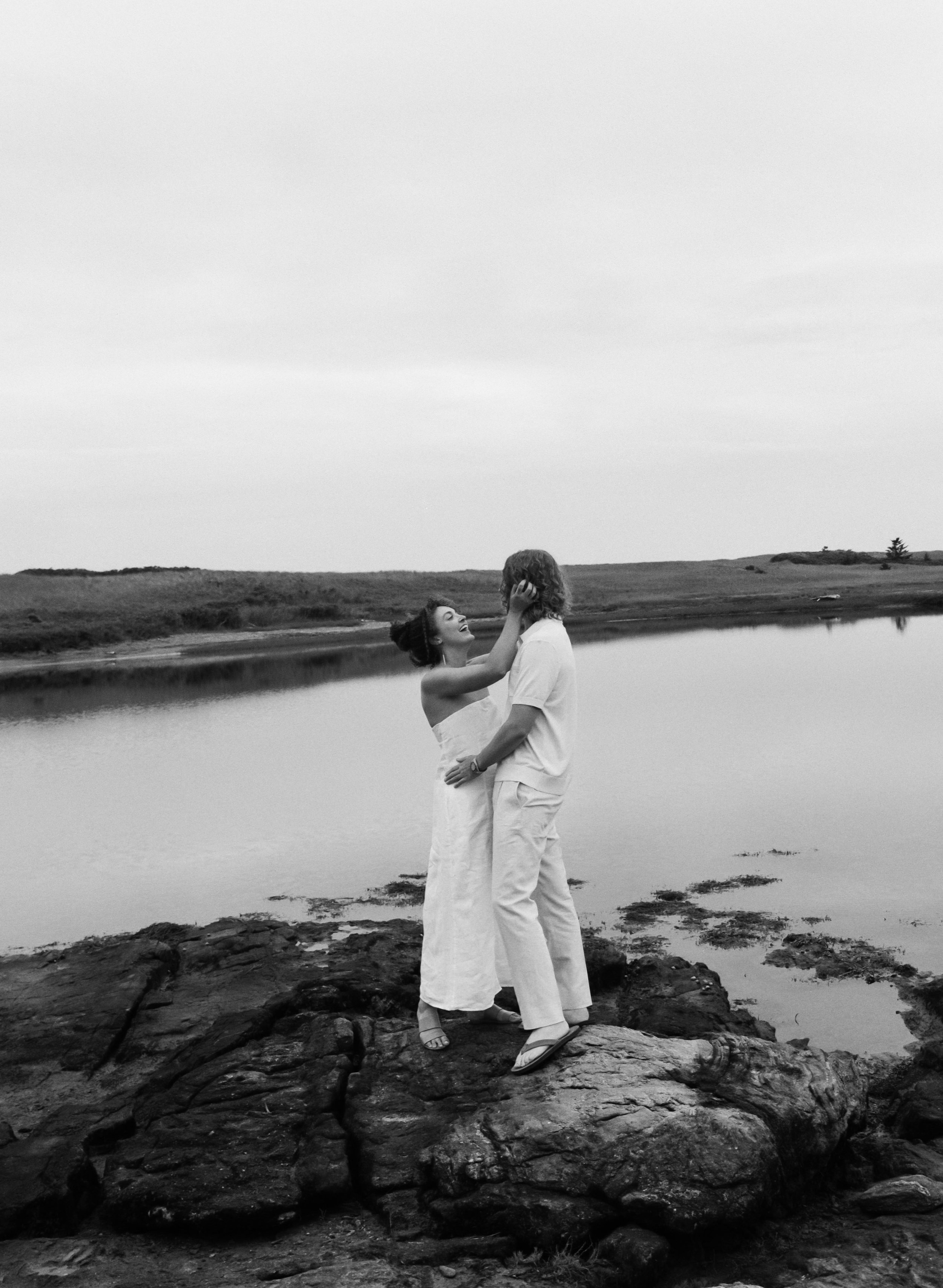 reid state park engagement session