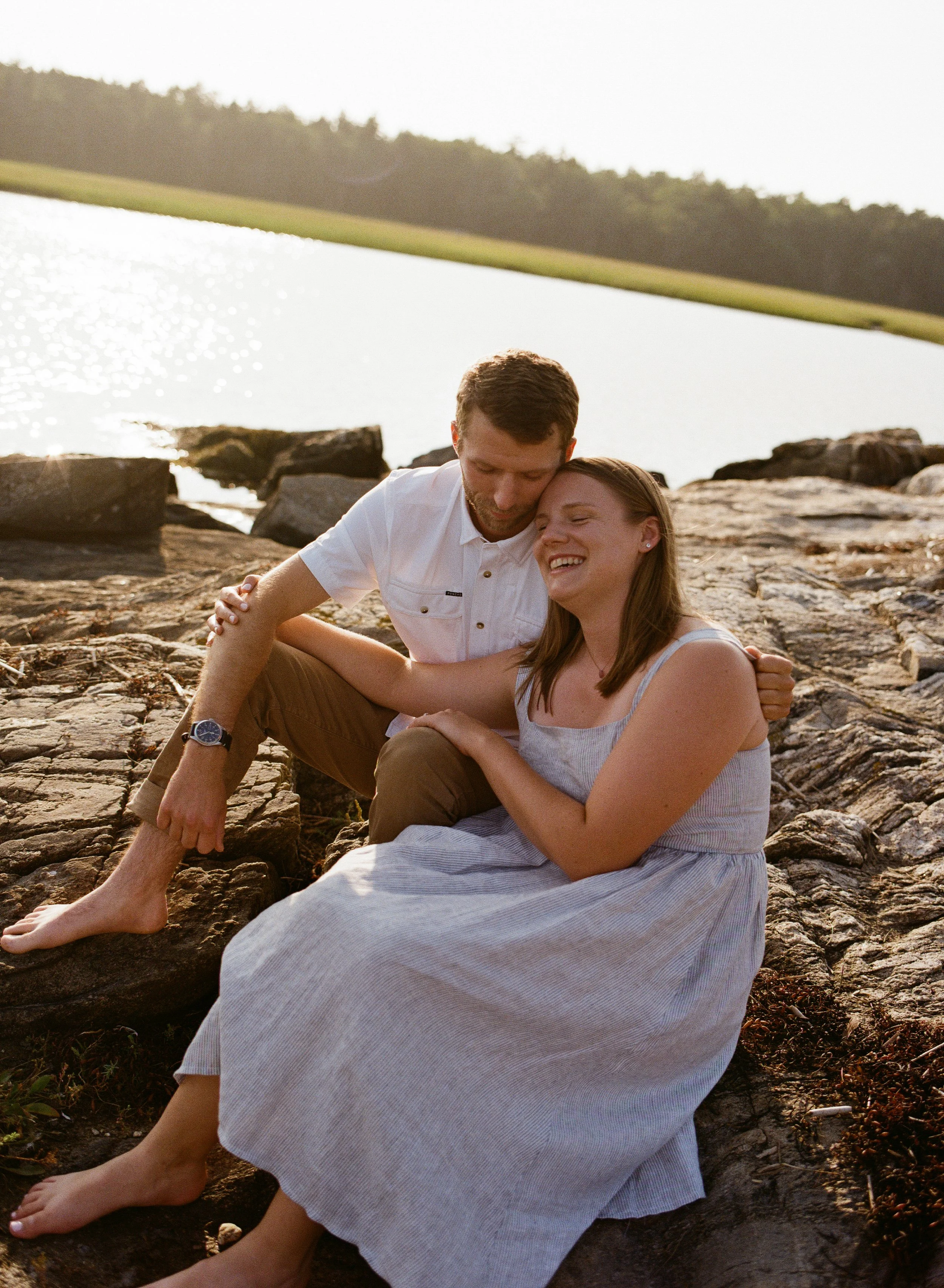 maine film engagement photographer