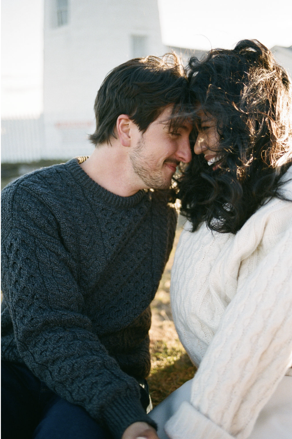 candid elopement photography on film